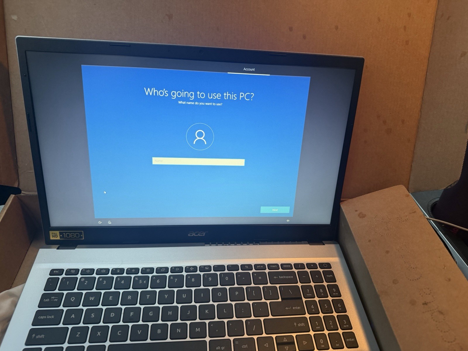 Acer Aspire 3 15 15.6in FHD Ryzen 7 5700U 16GB 512GB SSD Win 11 Silver