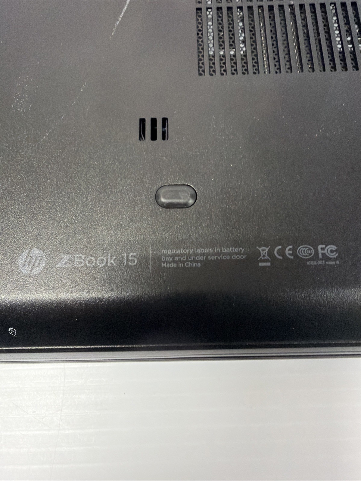 Lot 2 HP ZBook 15 G1-G2 Mobile Workstations For Parts Repair Memory Error