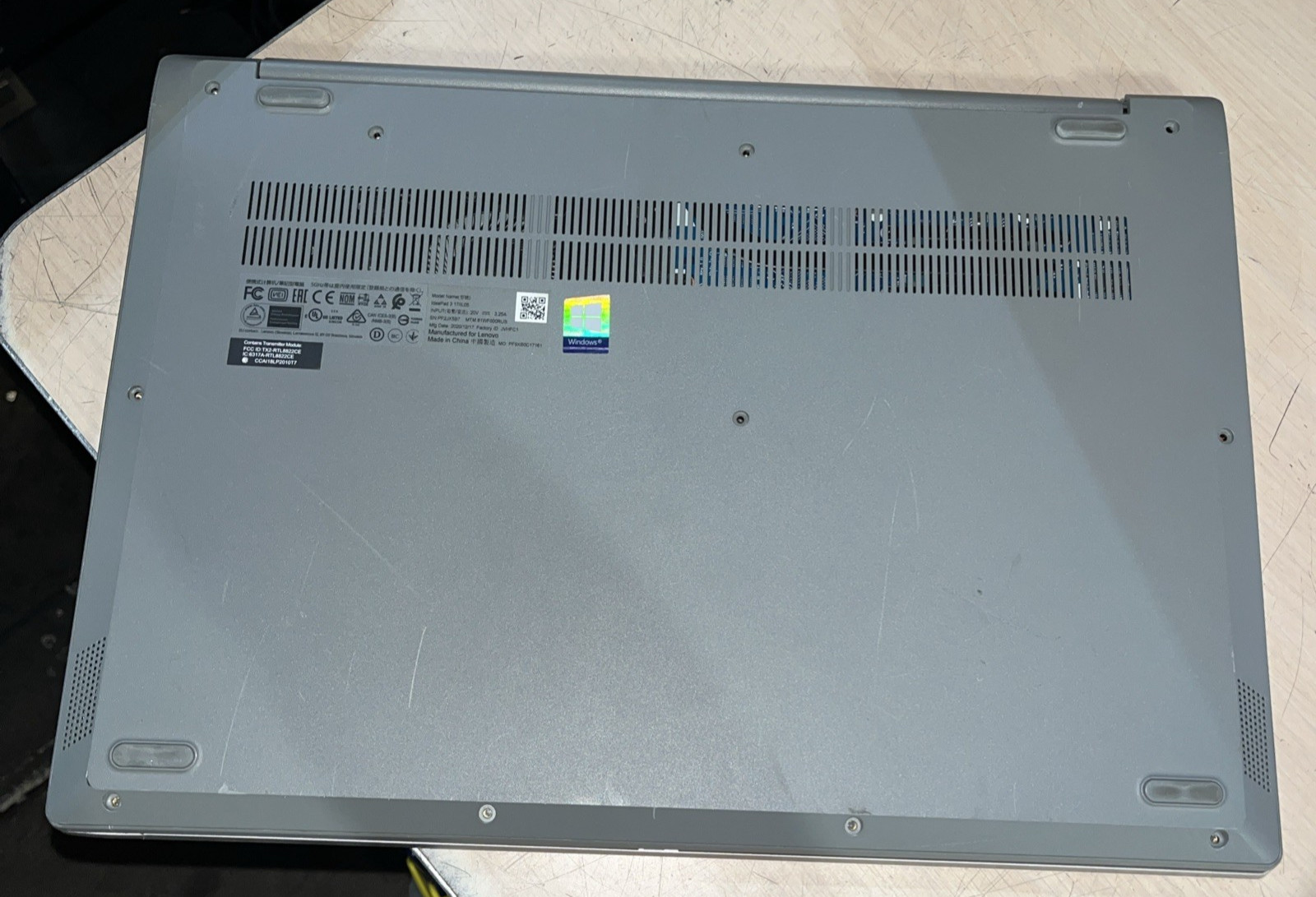 LENOVO IDEAPAD 3 INTEL CORE I3 10TH GEN 8GB RAM NO HD