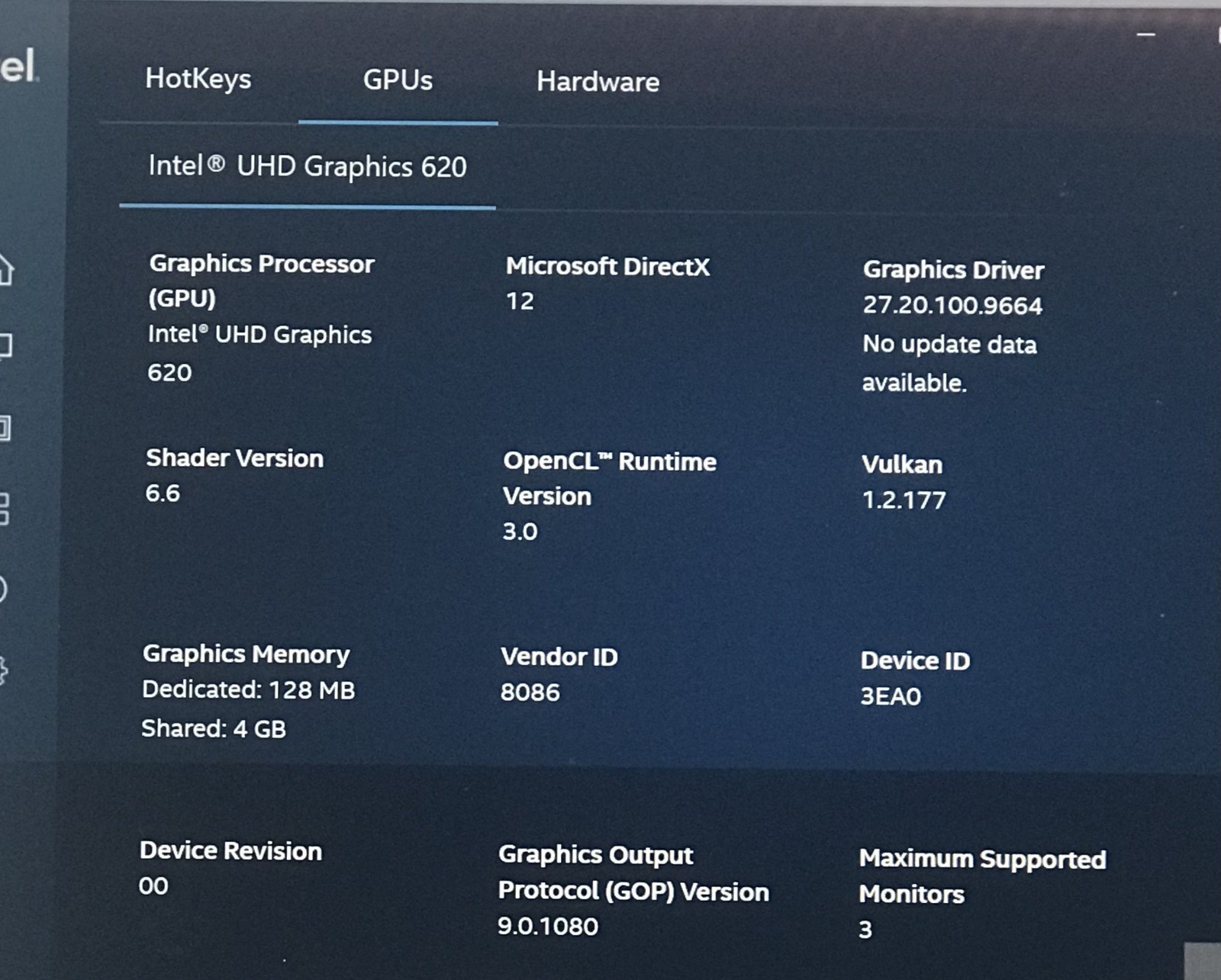 DELL INSPIRON 7386 i5-8265U@1.6GHz 8GB RAM 128GB M.2 SSD W11P TOUCH *READ