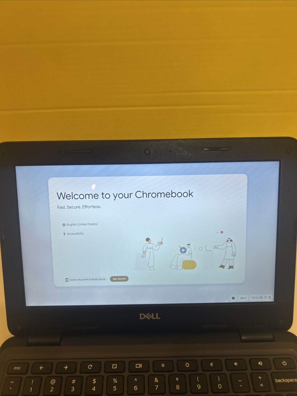 Dell Chromebook 3100 Touchscreen Bezel details Tested Working