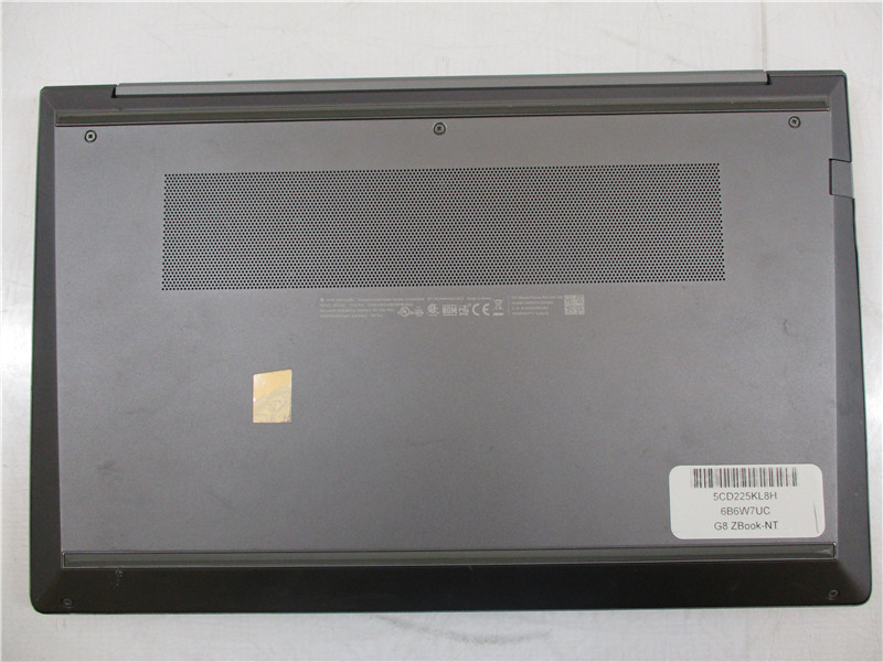 HP ZBook G8 Laptop i7-11850H 16GB 512GB NVMe SSD Win11 COA Grade C