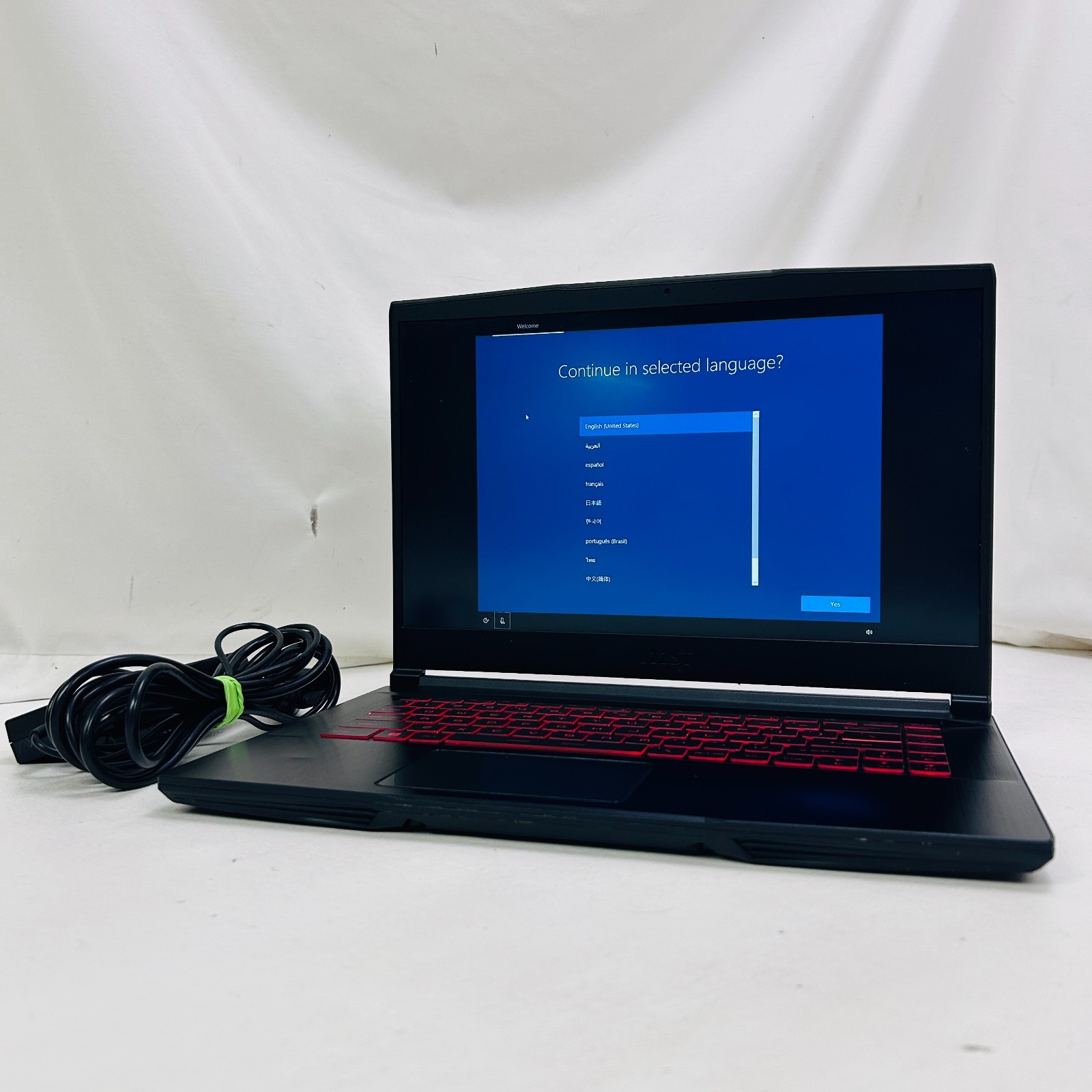 MSI GF63 Laptop MS-16R5 15.6″ i5-10500H 2.5GHz 8GB RAM 256GB SSD GTX 1650