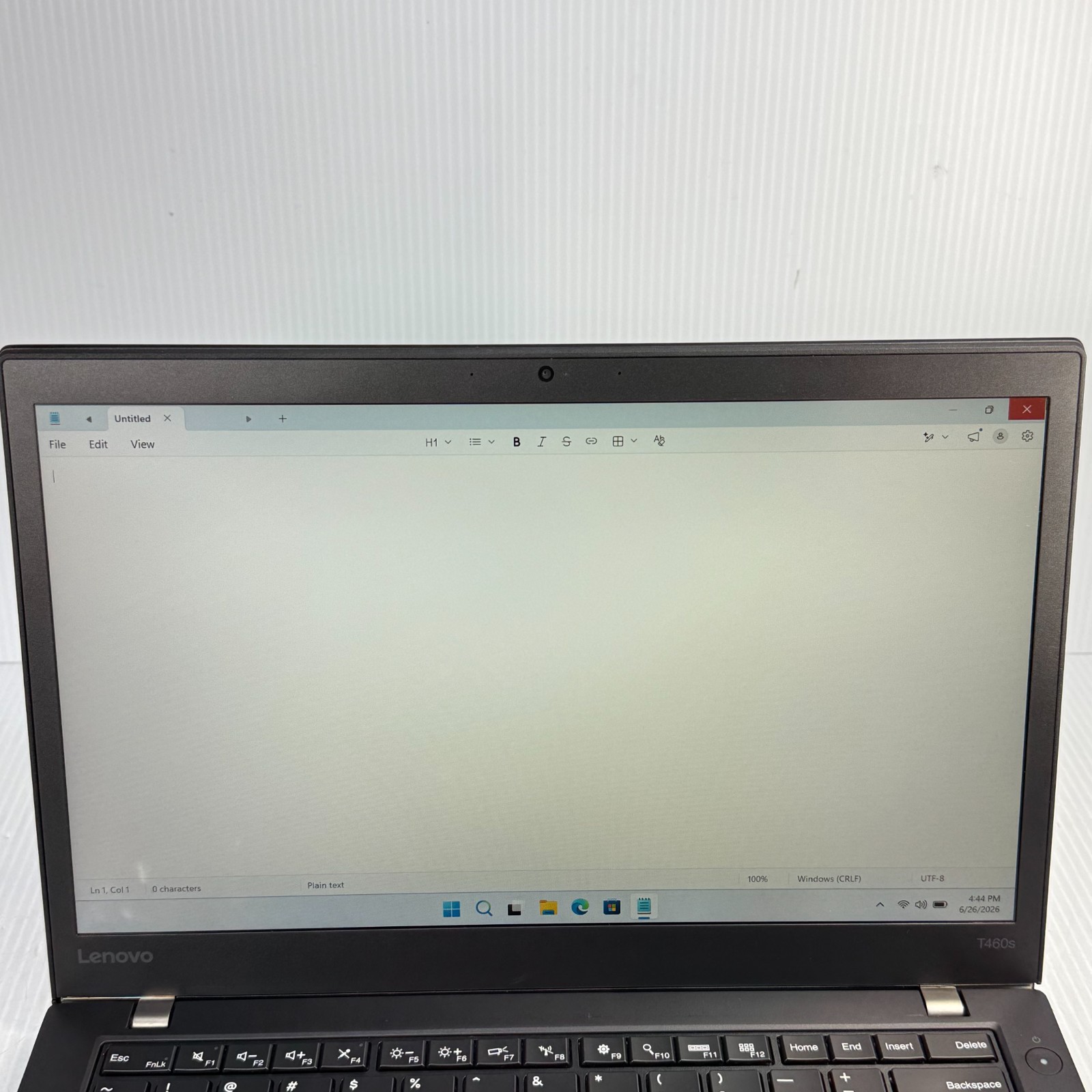 Lenovo ThinkPad T460s i7-6600U 14″ Windows 11 Pro Laptop 128GB SSD **SEE PICS**