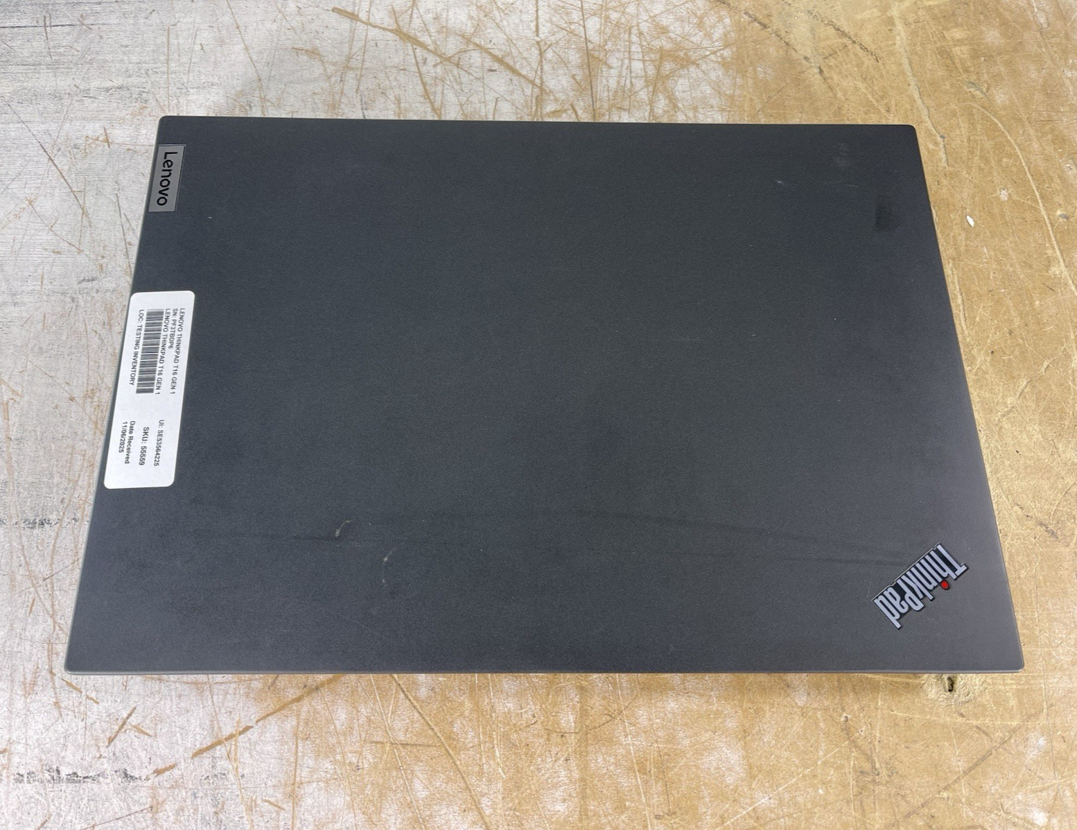 LENOVO THINKPAD T16 GEN 1 RYZEN 5 6650U @ 2.90 GHz, 16GB RAM, NO HDD/OS