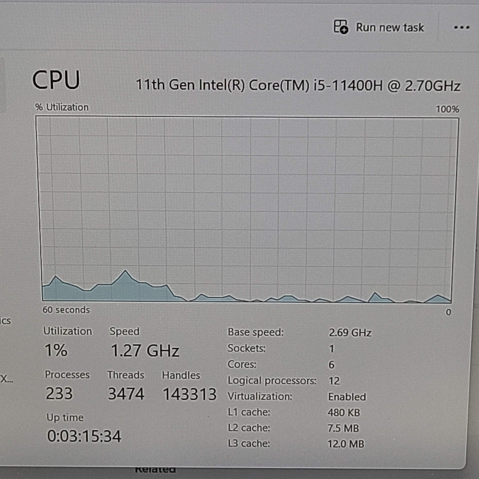 HP Victus NG1FHLR1 16.1 i5-11400H 2.7GHz 32GB RAM 256GB SSD GeForce RTX 3050 Ti