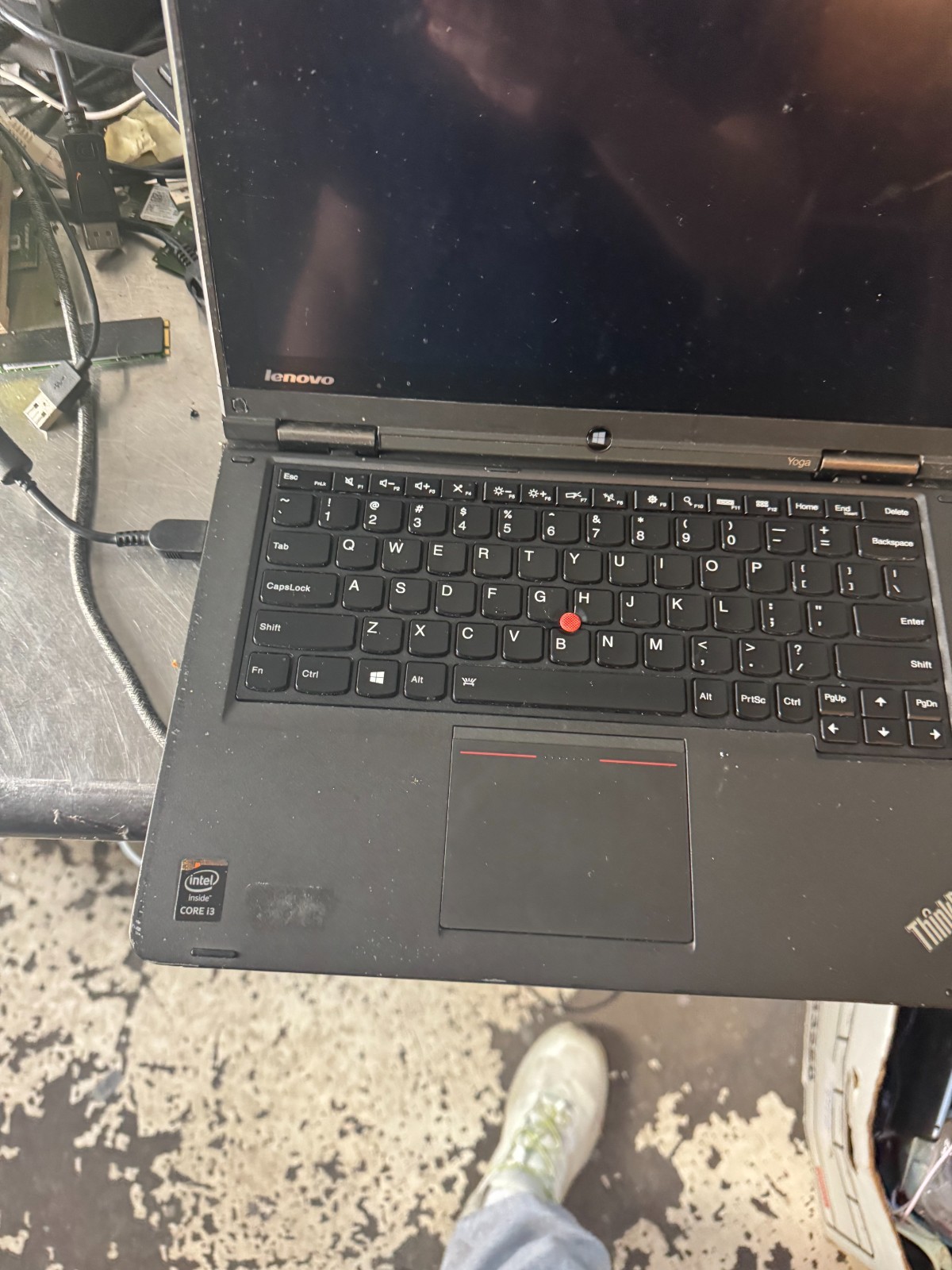 Lenovo ThinkPad Yoga 12 Intel Core i3 Laptop for Parts/Repair #4747
