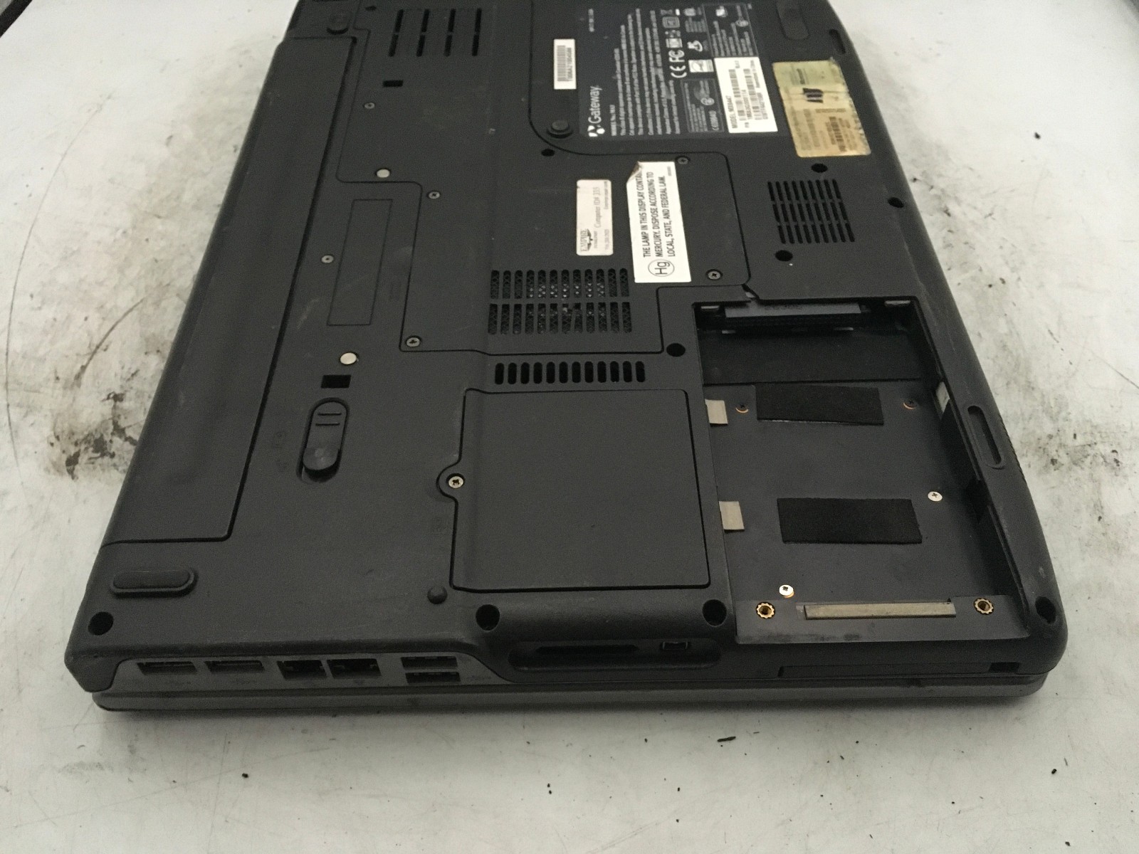 GATEWAY MA3 MX6447 – FOR PARTS/NO POWER – AMD TURION MOBILE – 1GB RAM – READ -BB