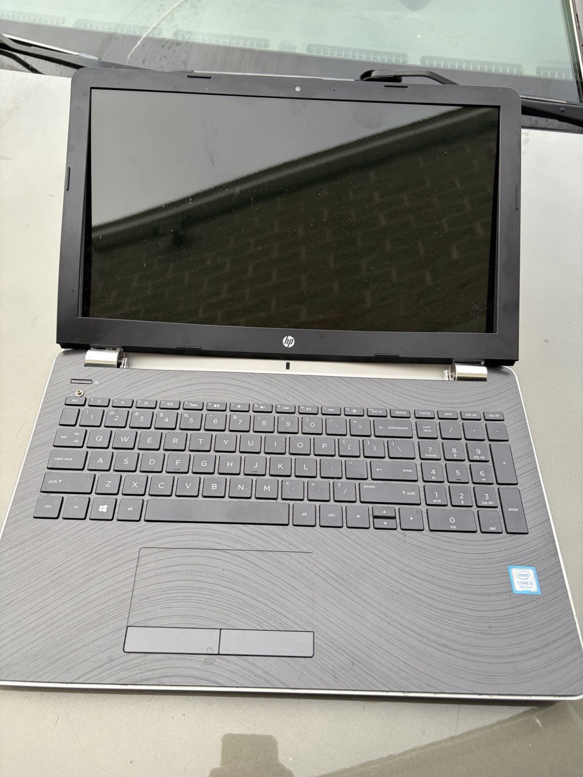 HP Notebook Laptop Intel Core i5 Silver Black Built-in Webcam USB