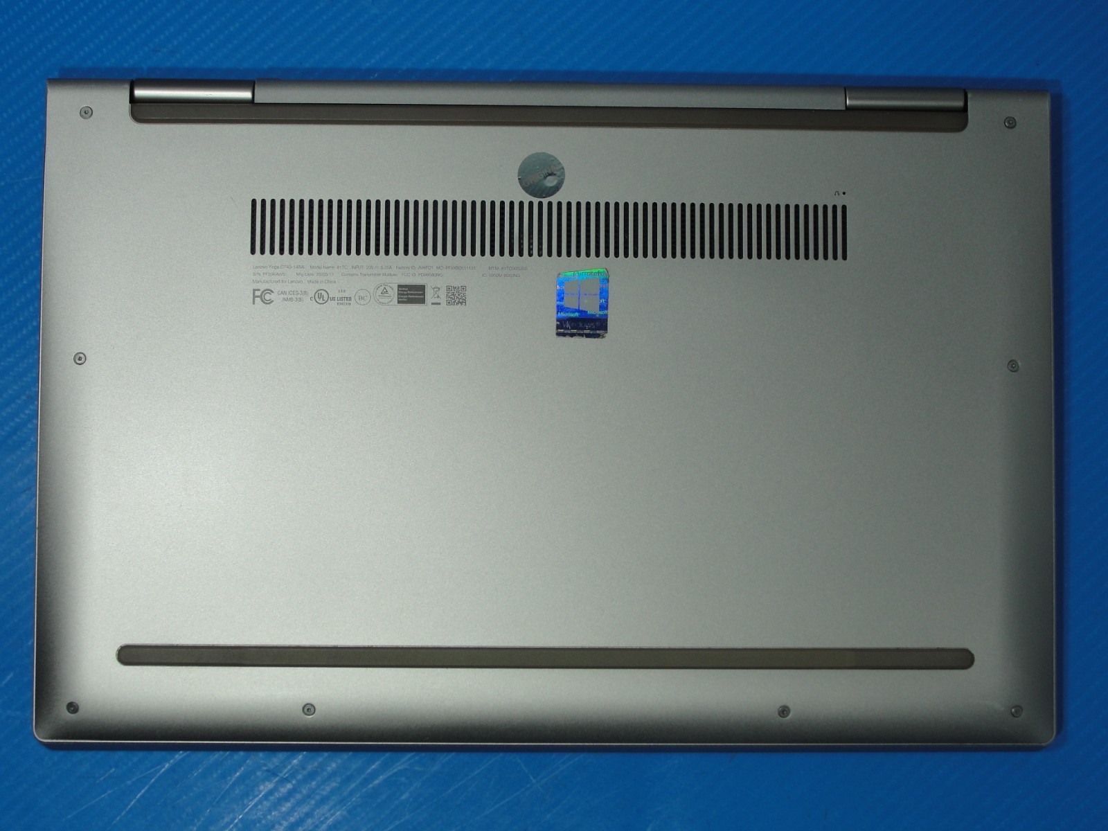 Lenovo Yoga C740-14IML 14″ FHD Touch i5-10210U 1.6GHz 8GB 256GB Win11H+Charger