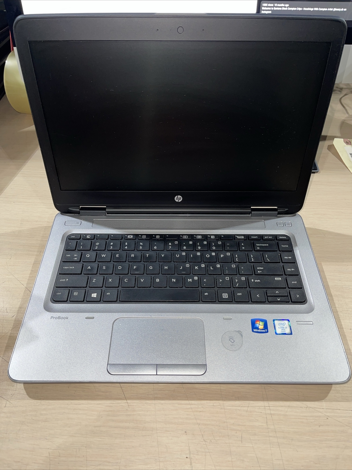 Hp Probook 640 G2 Intel Core i7-6600U 2.60GHZ 8GB RAM NO HD L