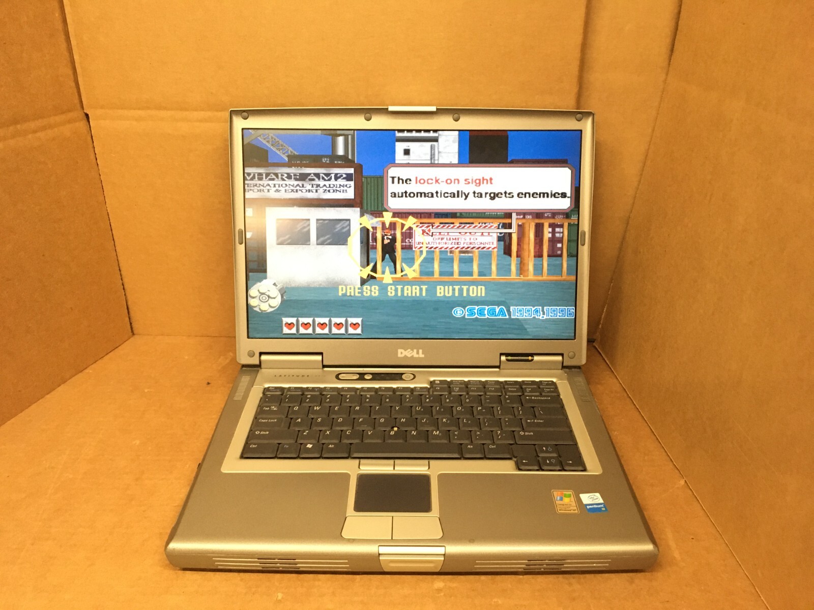 Dell Latitude D810 Laptop 1.73GHz 1GB RAM 80GB HDD ATI Radeon X600 Windows XP