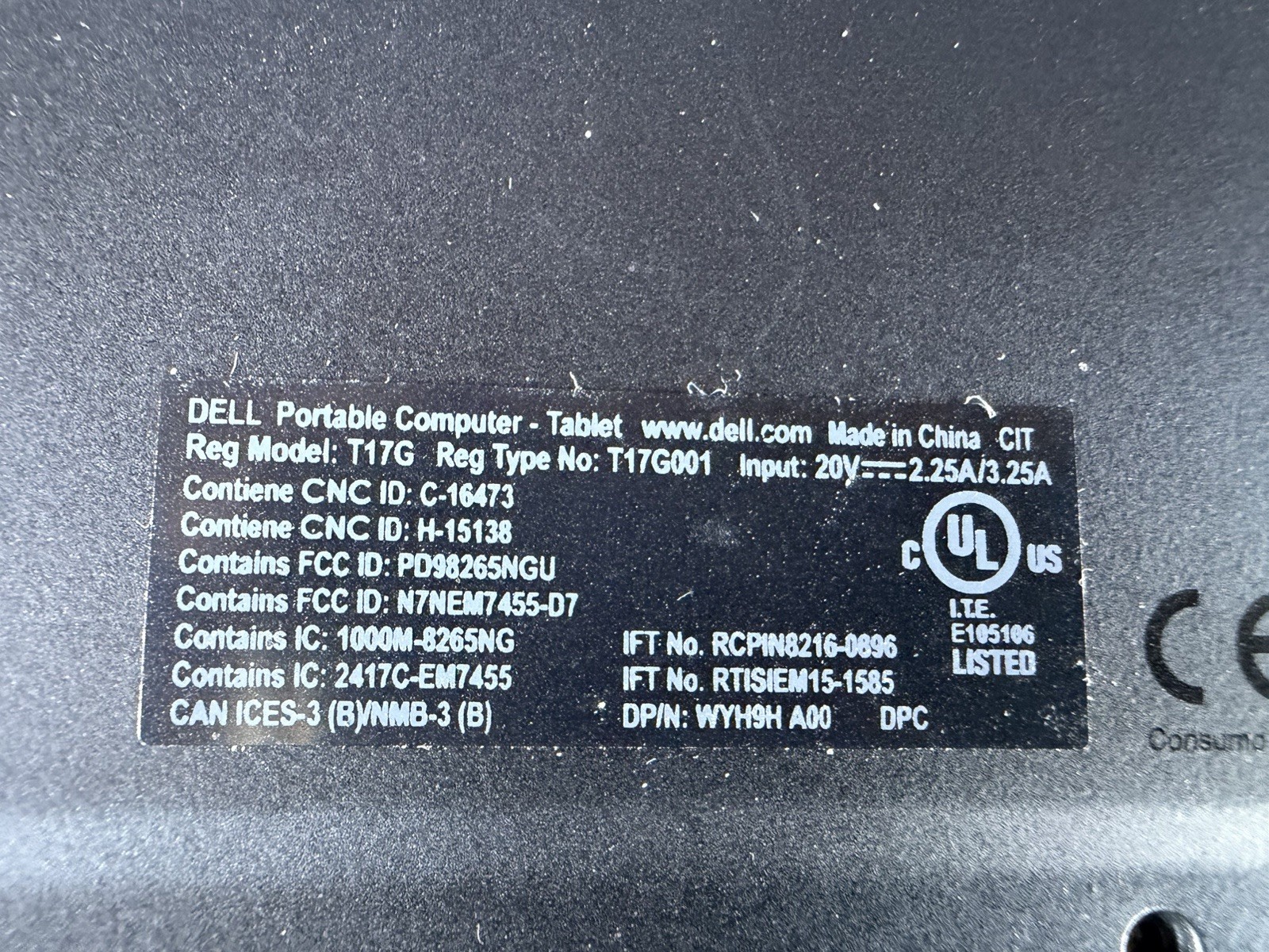 Dell Latitude 5285 2-in-1 i5-7300U 8GB RAM NO OS/SSD/HDD