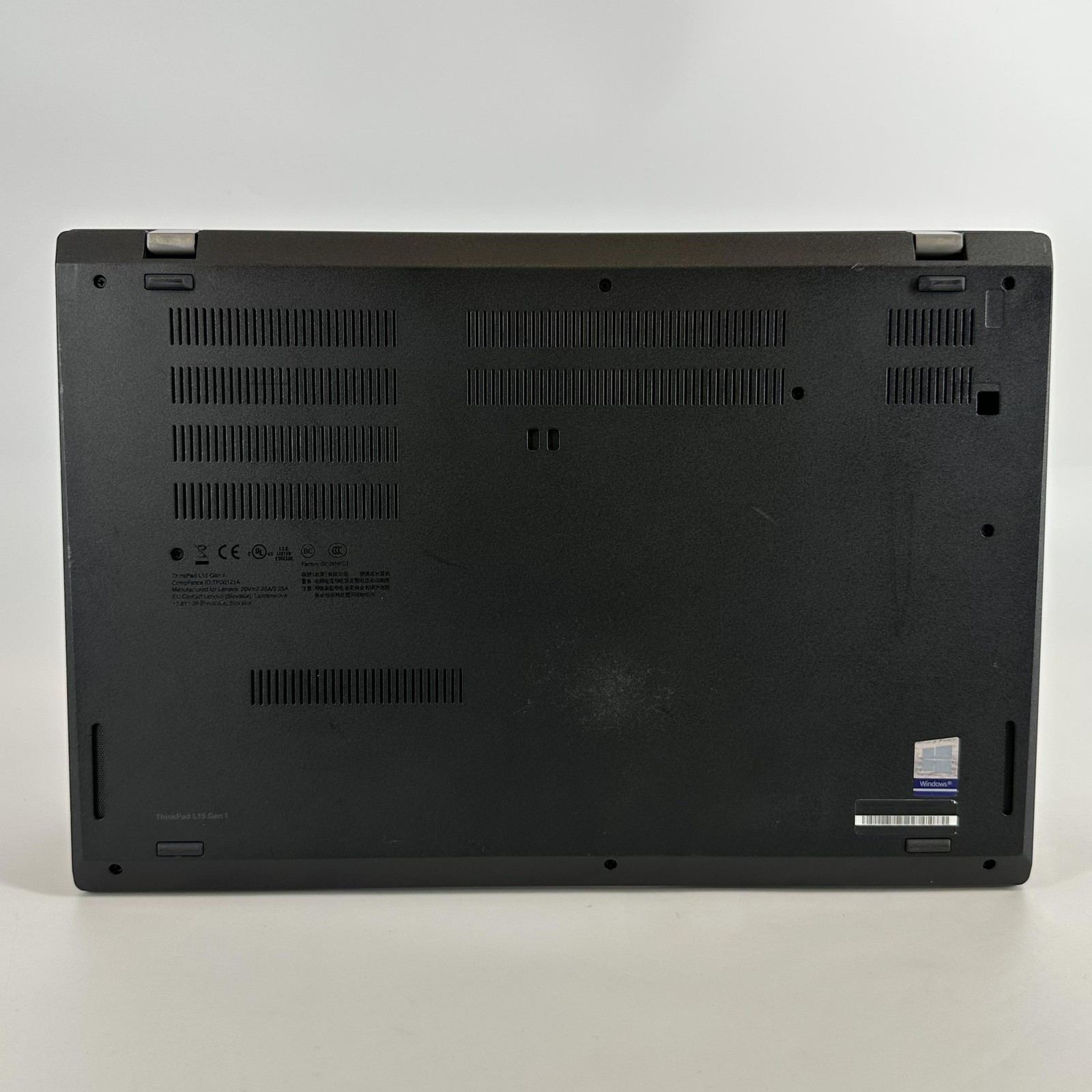 Lenovo ThinkPad L15 Gen 1 Black FHD i5-10210U 1.60GHz 8GB RAM 256GB SSD Good