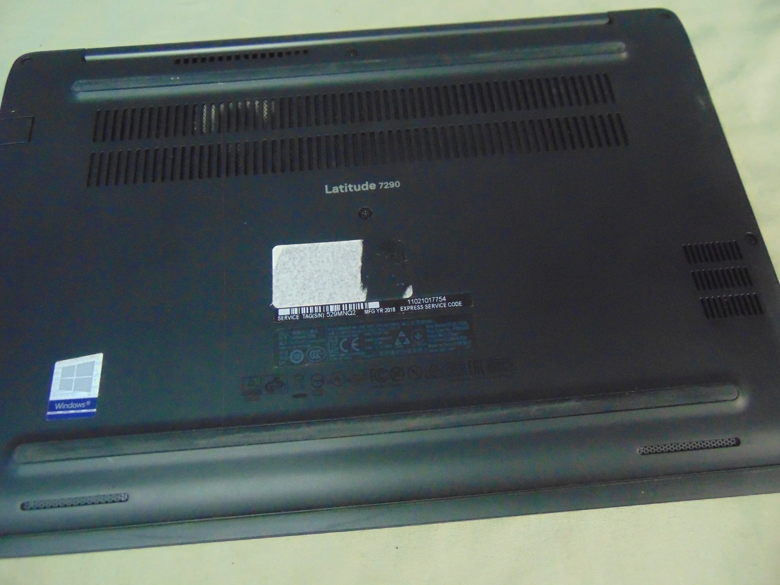 Lot Of 2 Dell Latitude 7290 12.5″ Laptop Intel i5-7300U NO Memory/ HD/OS/Battery