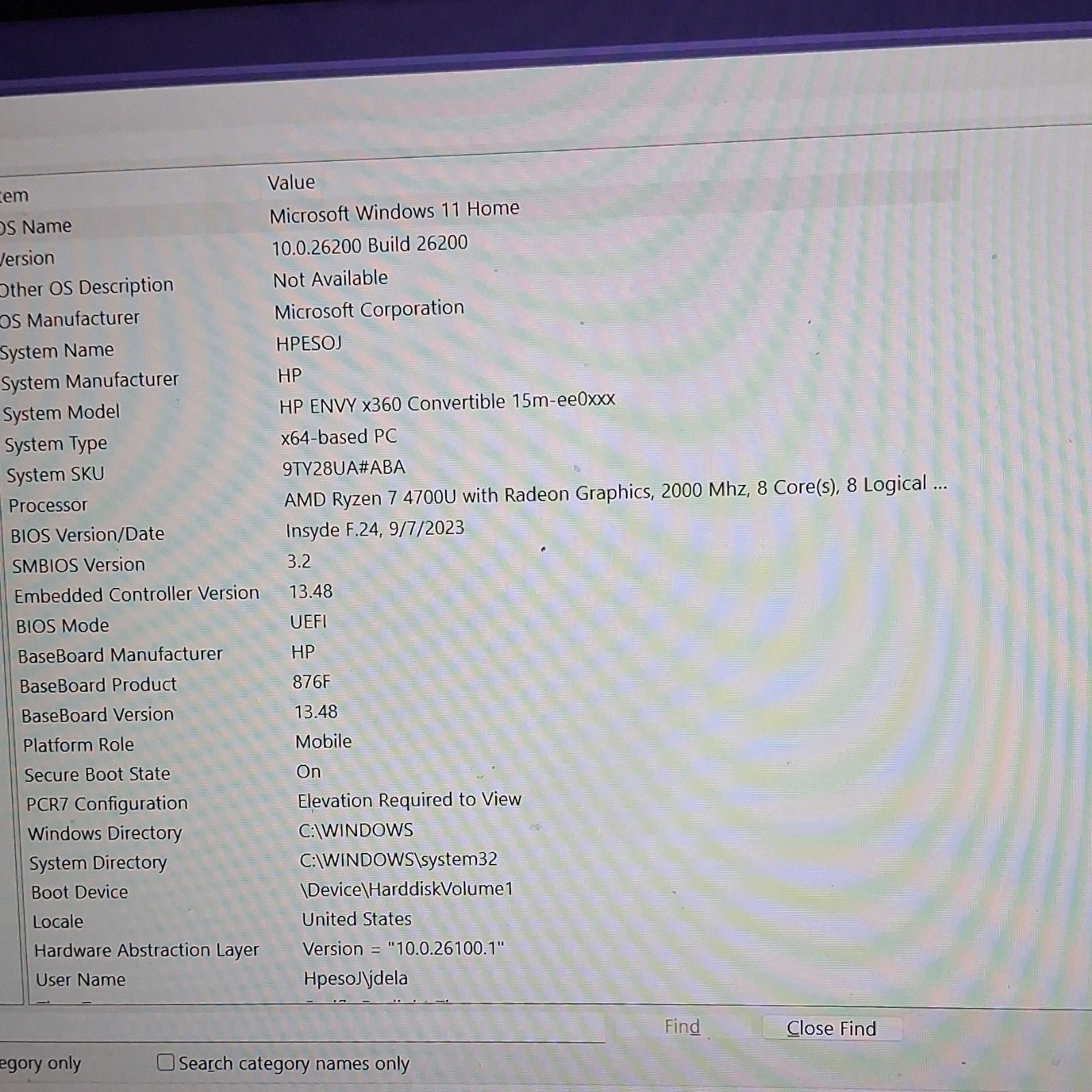 HP ENVY x360 15in Touch Ryzen 7 4000 8GB 256GB SSD FHD Win11 Radeon