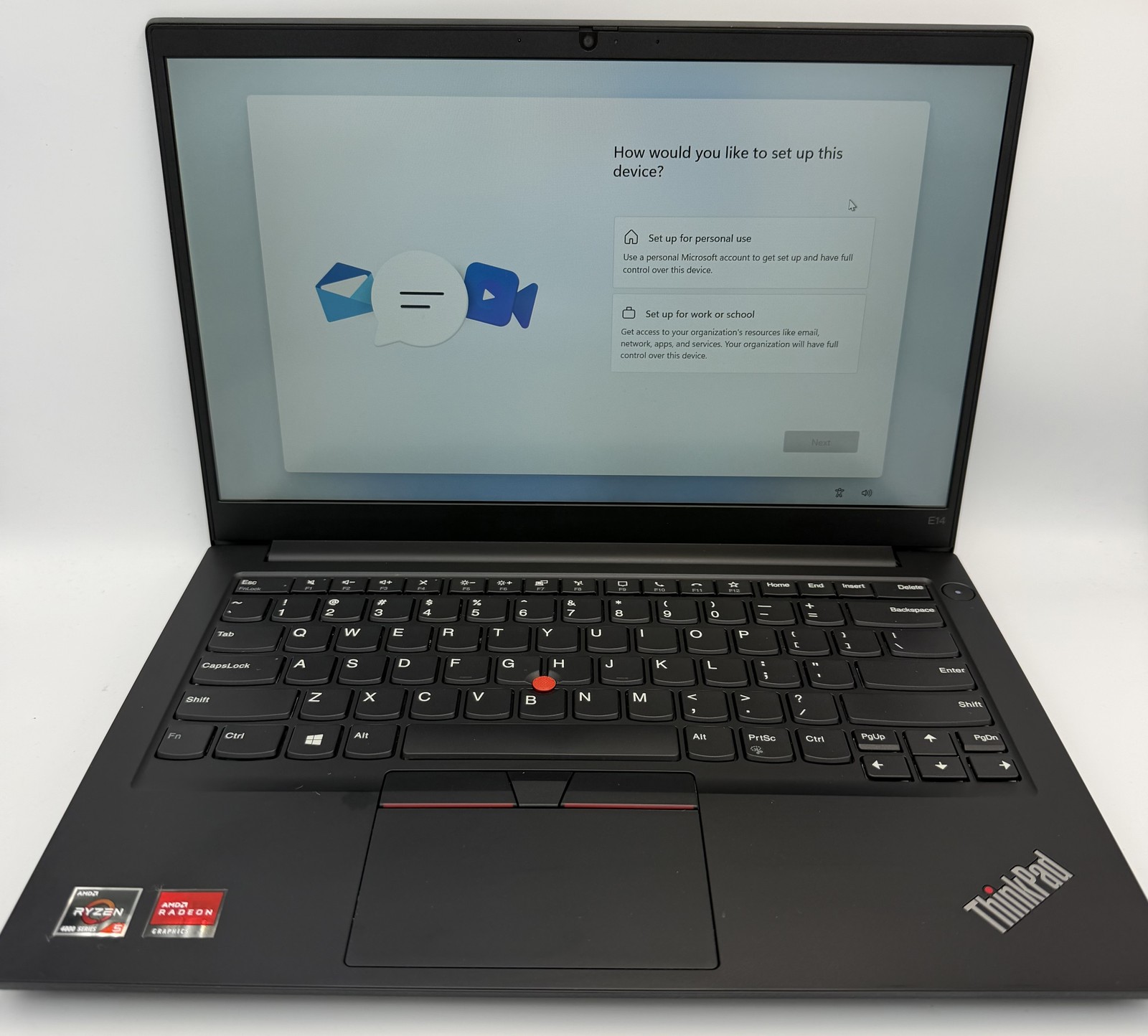 Lenovo ThinkPad E14 Gen 2 (2020) AMD Ryzen 5 4500U with Radeon Graphics 8GB RAM