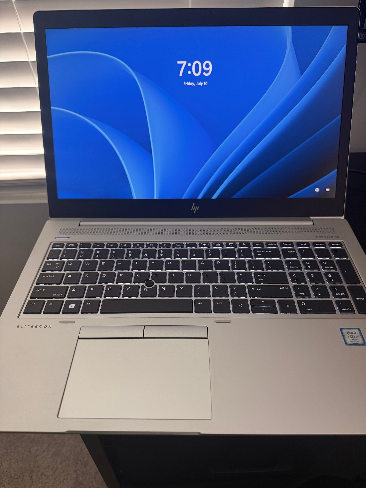 HP Elitebook 850 G5 15.6 Silver i7-8665U 1.90GHz 16GB RAM 512GB SSD Good