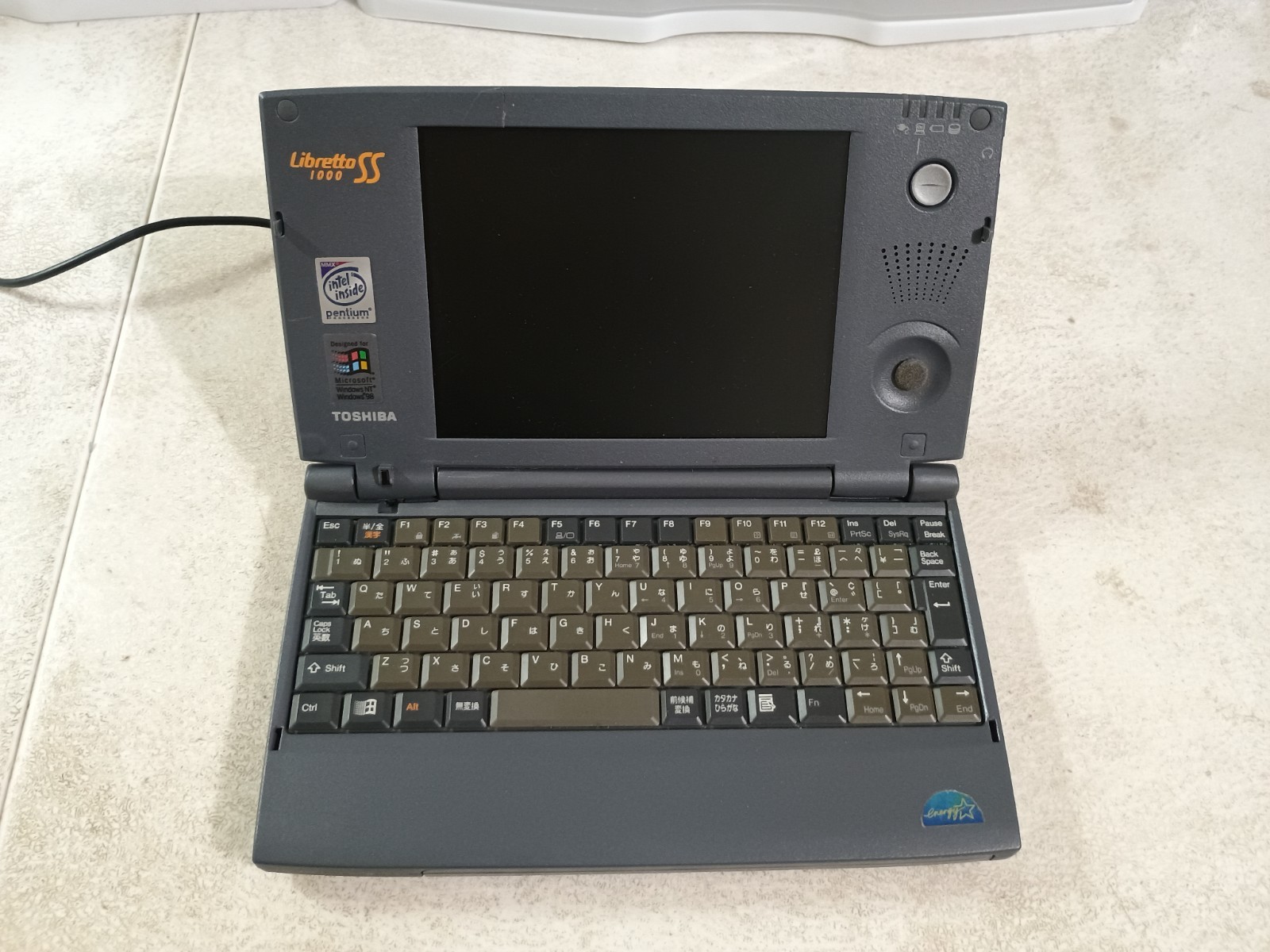 Toshiba Libretto SS1000 Intel 166MHz MMX 32 MB RAM *PARTS/REPAIR* AS IS USA SHIP