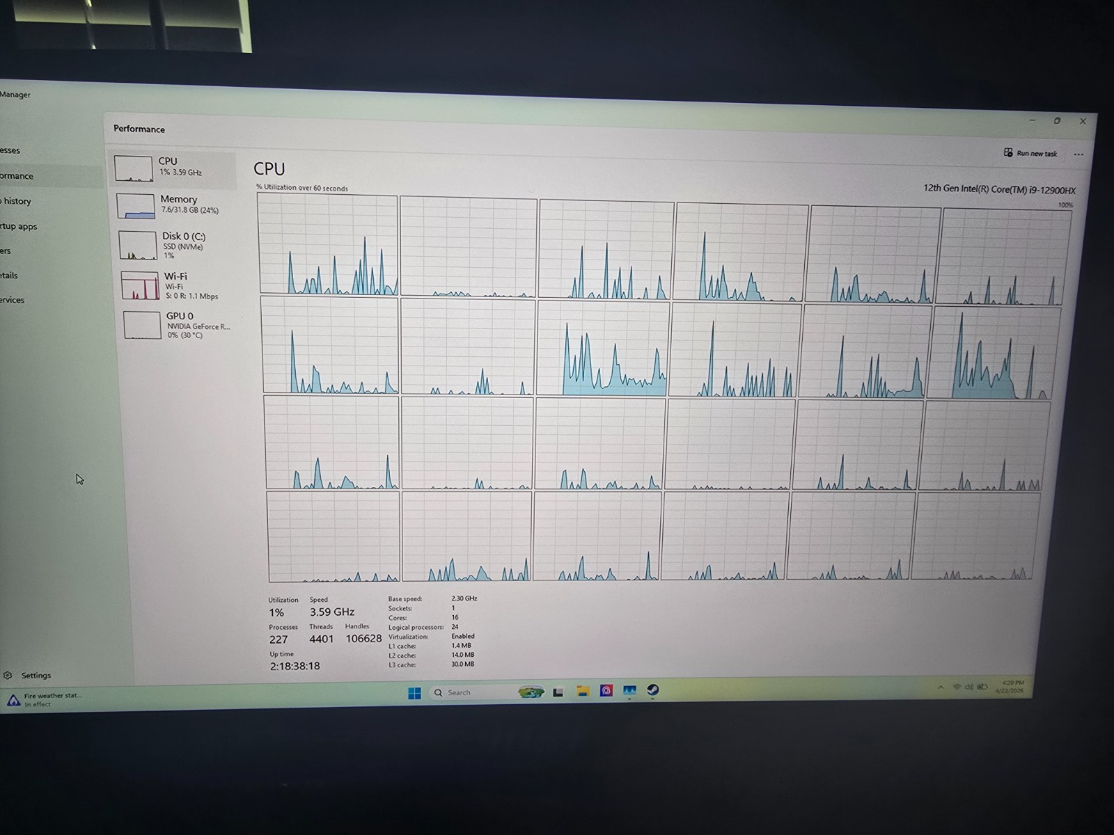 MSI GT77 Titan (12900hx, 3080ti, 32gb RAM)