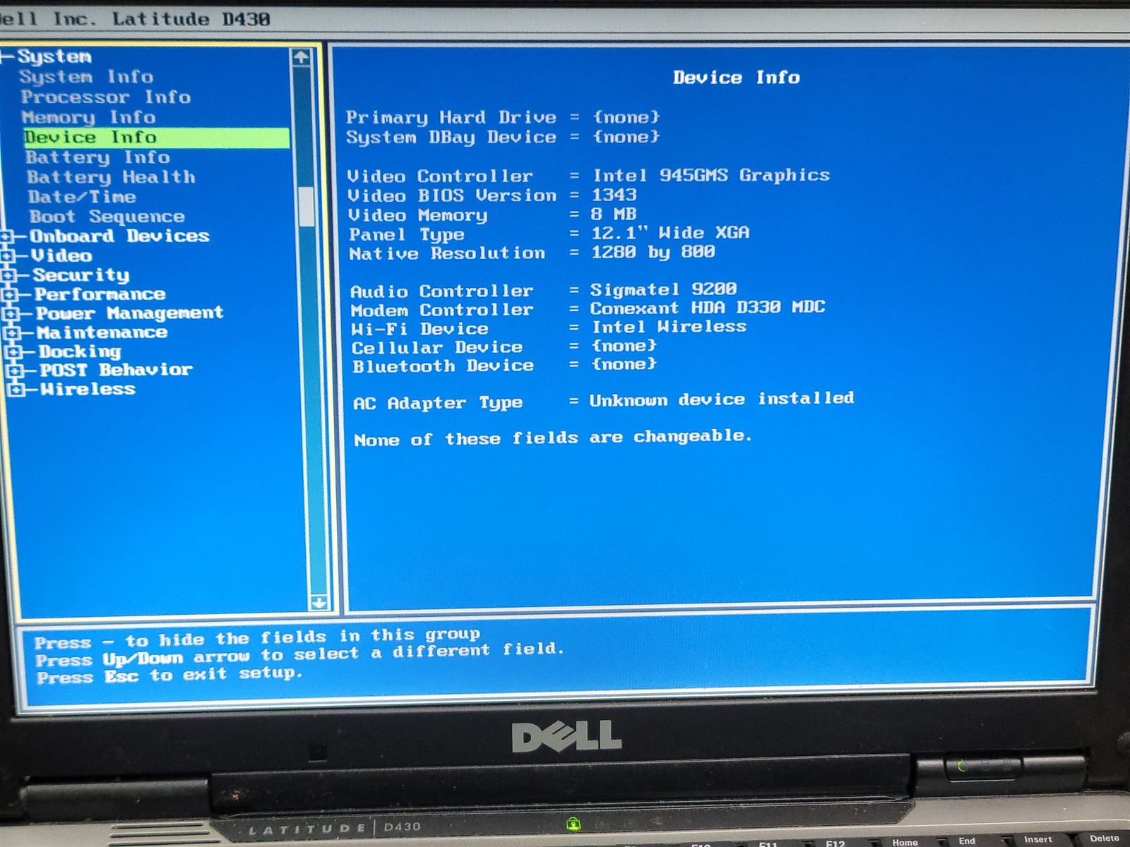 Dell Latitude D430 Laptop Intel Core 2 Duo 1.20 GHz 2GB DDR2 – No HDD