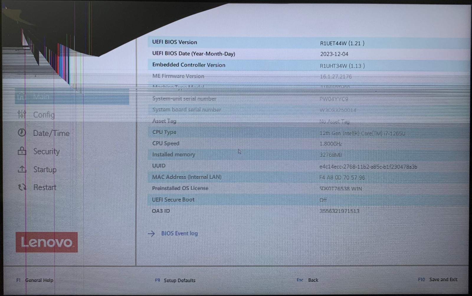 ThinkPad L13 Yoga Gen 3 14″ 2-in-1 i7-1265U 32GB, No Storage Remote Managed