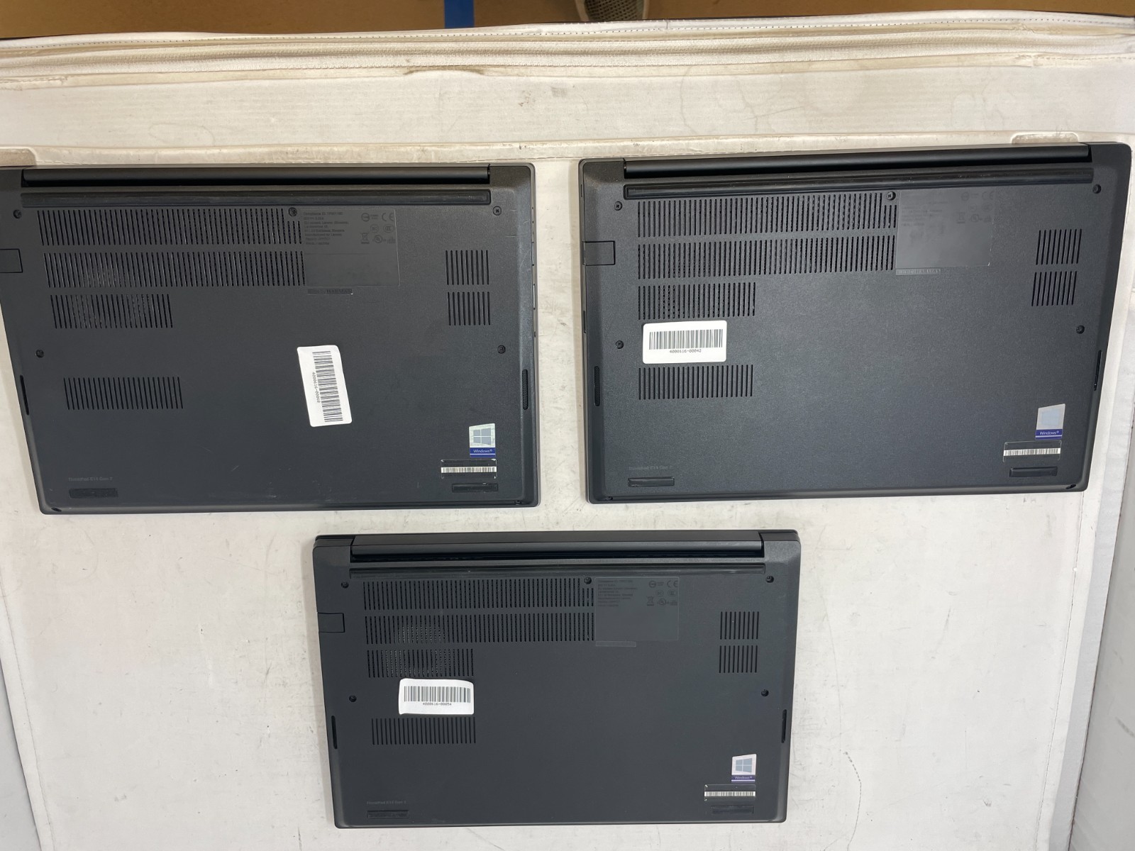 Lot: 3 Lenovo ThinkPads E14 Gen 2 14″ i3-1115G4 8GB RAM 256GB SSD 20TA004NUS