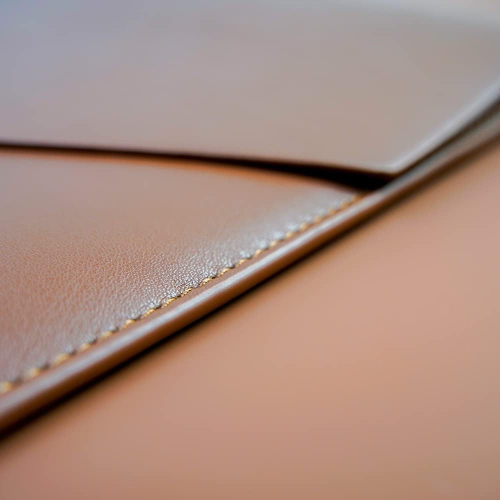 PU Leather Laptop Sleeve 13 Inch for 13 MacBook Air M3 M2, 13 MacBook Pro M2