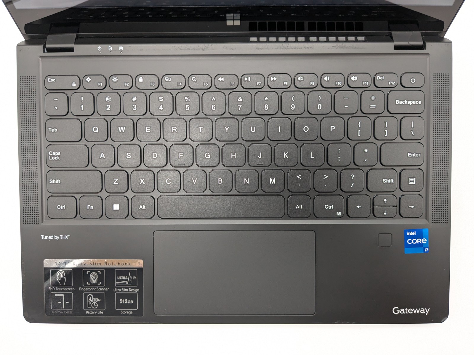 Gateway GWTC71427-BK 14″ FHD Touch I7-1255U 512GB SSD 8GB W11 Webcam FP Reader