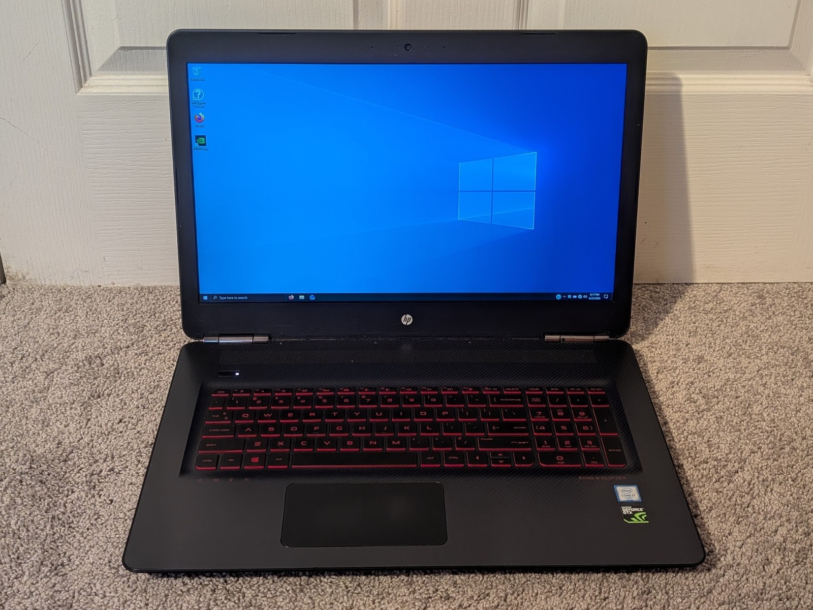 HP OMEN 17-w033dx Gaming Laptop, NVIDIA GTX, 17.3″, 128GB SSD i7-6700HQ 8GB RAM