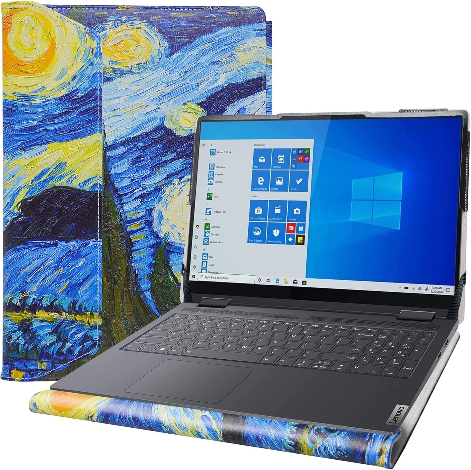 Protective Case for Lenovo Yoga 7i 2-in-1 16 Gen 9/Yoga 7i 16 Gen 8 & HP EliteBo