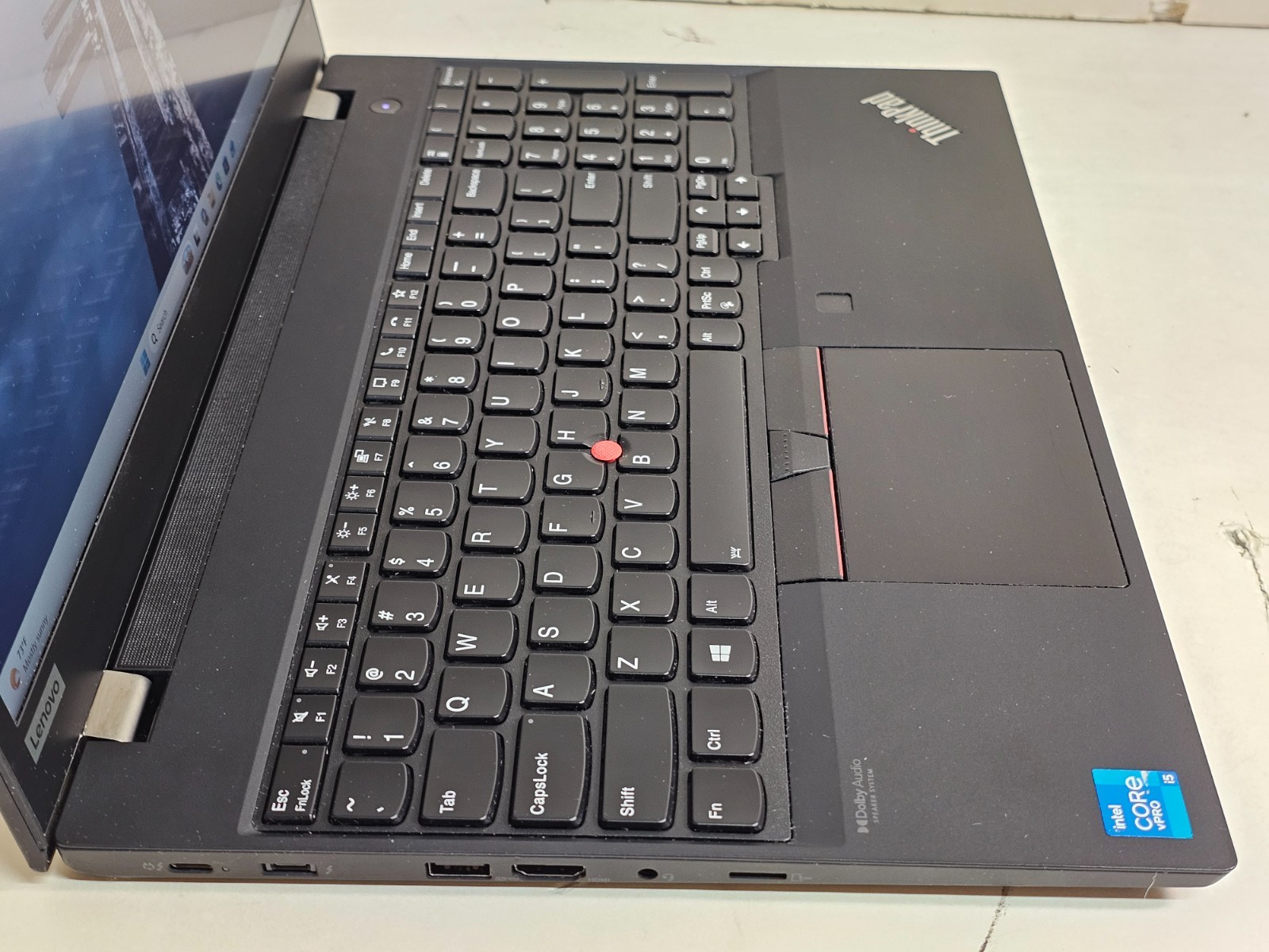 Lenovo ThinkPad T15 Laptop – 2.6 GHz i5-1145G7 16GB 512GB 15.6″ Touchscreen SP12