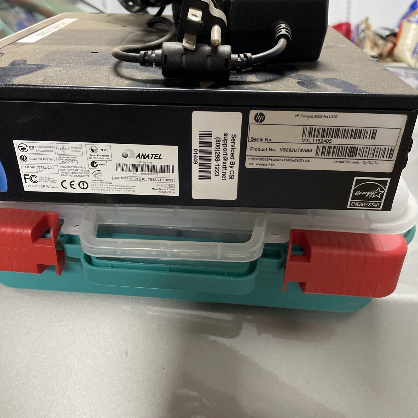 Windows 10 Desktop mini PC Hp Pro 6005 AMD 4 Core CPU