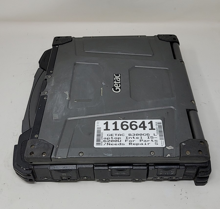 GETAC B300G6 Laptop Intel I5-6200U For Parts/Needs Repair SEE NOTES