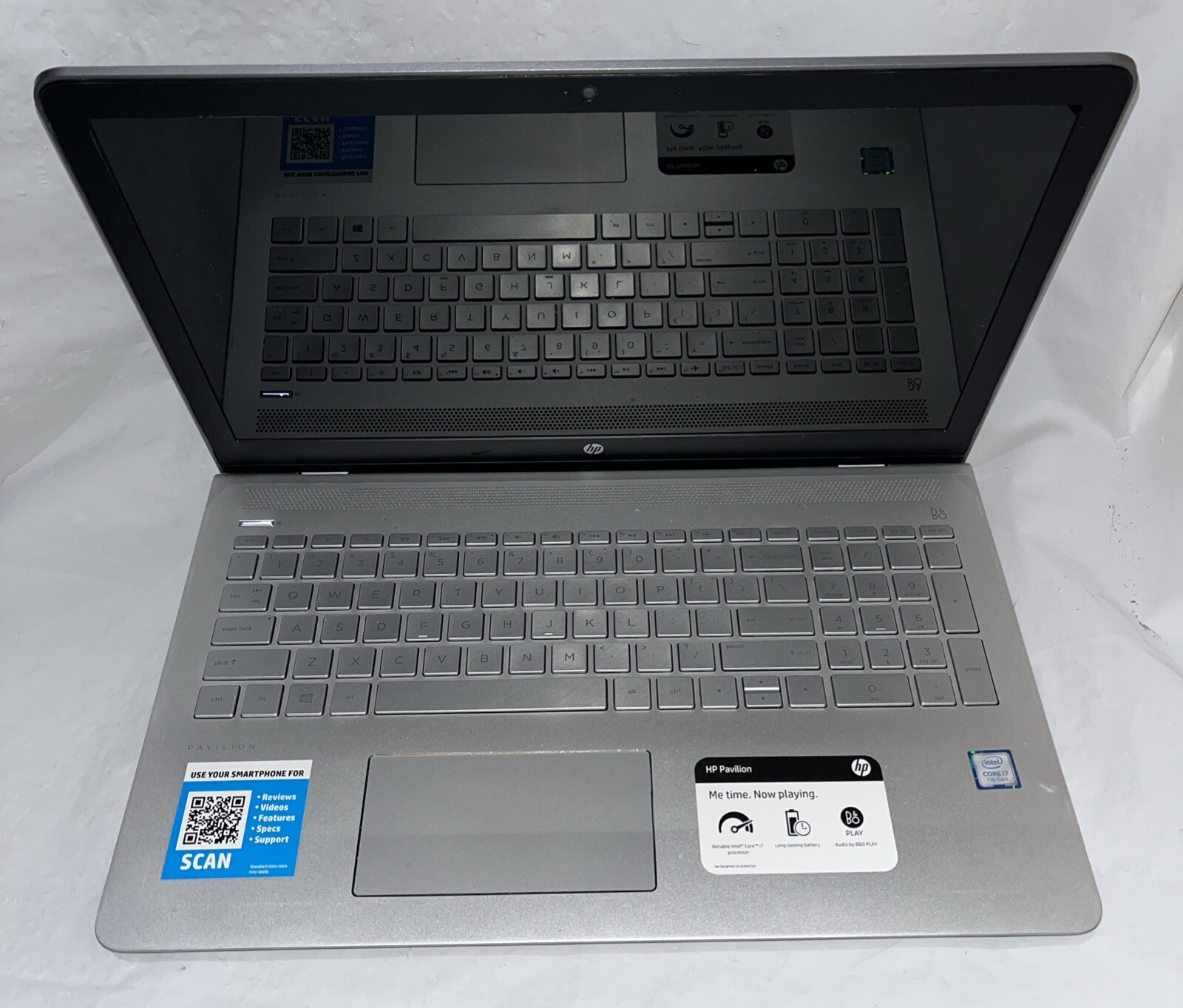 HP Pavillion 15-cc0550d 14″ i7-7500U@2.7GHz, 8GB RAM, 256 GB M2, W11P * READ*