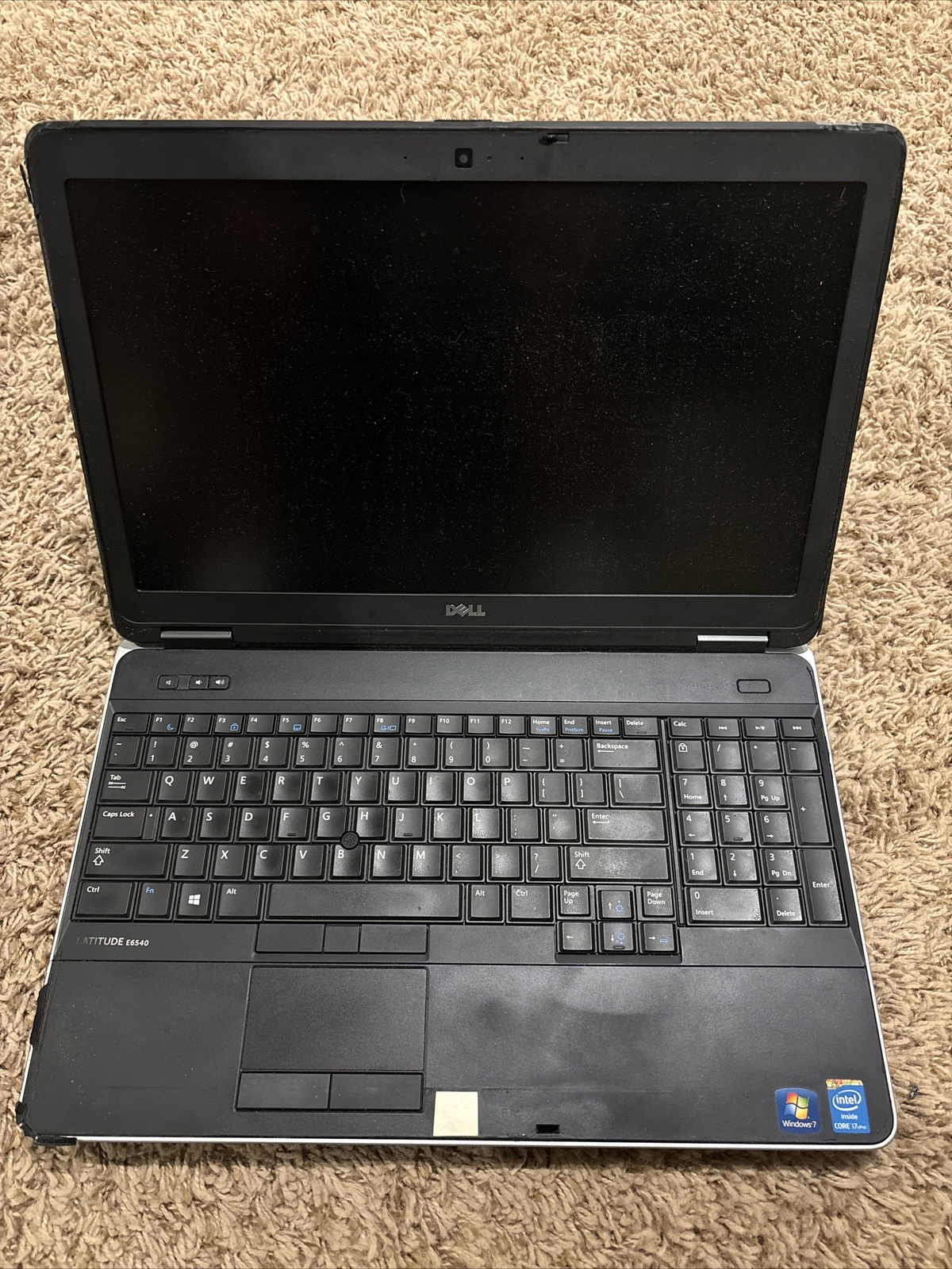 Dell Latitude E6540 15.6″ Laptop UNTESTED FOR PARTS