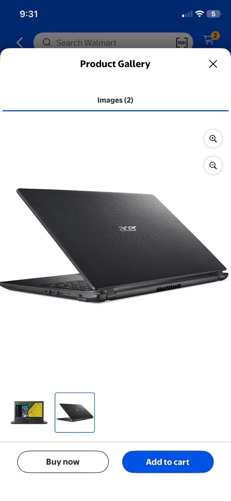 Acer Aspire 3 A315-51-31GK 15.6″ Laptop i3-7100U 4GB 1TB EXCELLENT CONDITION