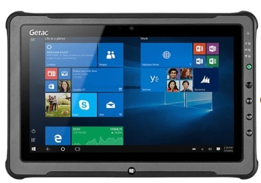 Lot of 5 GETAC F110-G3 Rugged Tablet core i5-6300-CPU 8GB-RAM 128GB-SSD-No OS