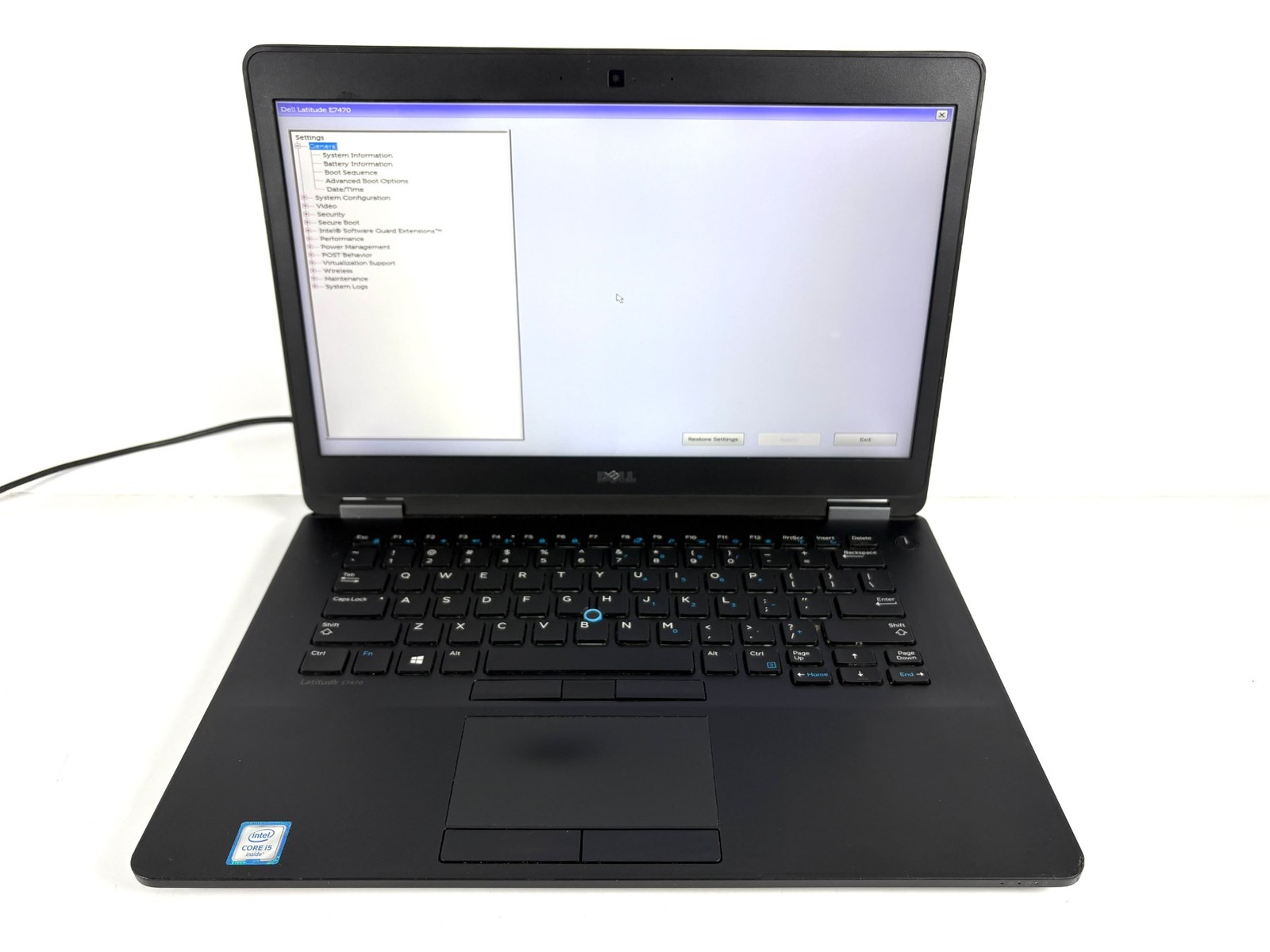 Dell Latitude E7470 – 14″ FHD, 2.4GHz i5, 8GB RAM, NO SSD