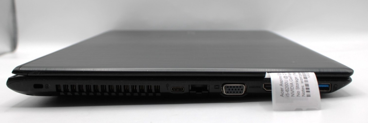 Acer Aspire E5-575 i5-6200U@2.3GHz 8GB DDR4 NO STORAGE OR OS *PARTS/REPAIR*