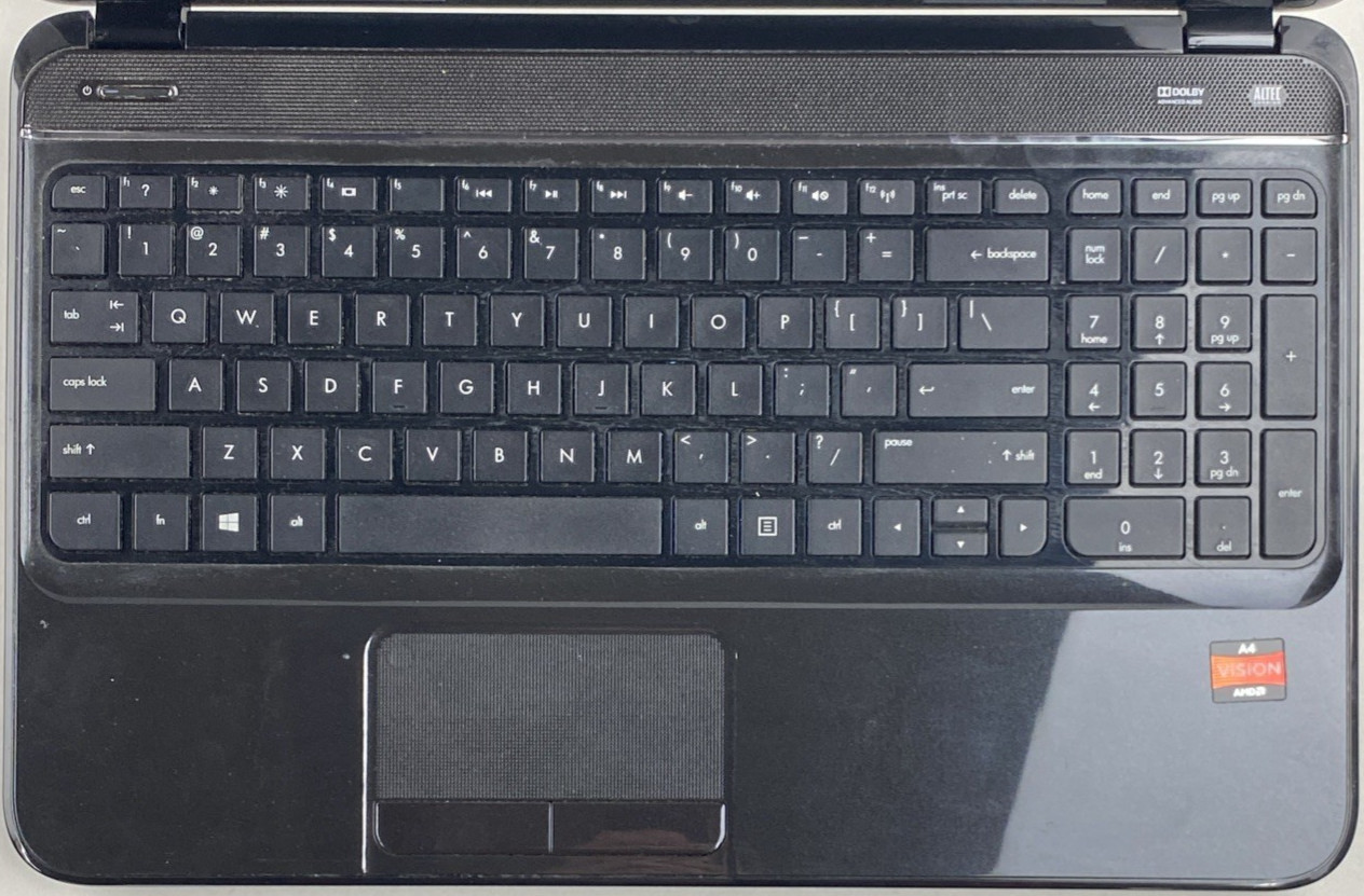 HP Pavilion g6 AMD A4-4300M 2.50GHz 4GB RAM 15.6″ No Battery No HDD No OS