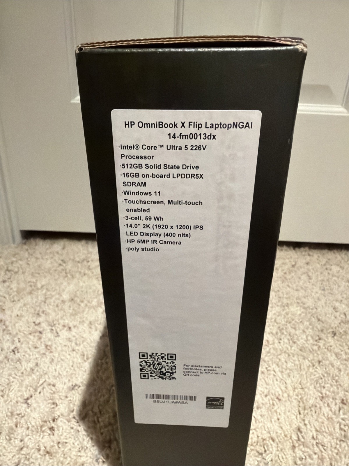 HP-OmniBook X Flip 2-in-1 14″ 2K Touch-Screen-Intel Core Ultra 5 512gb 16gb RAM