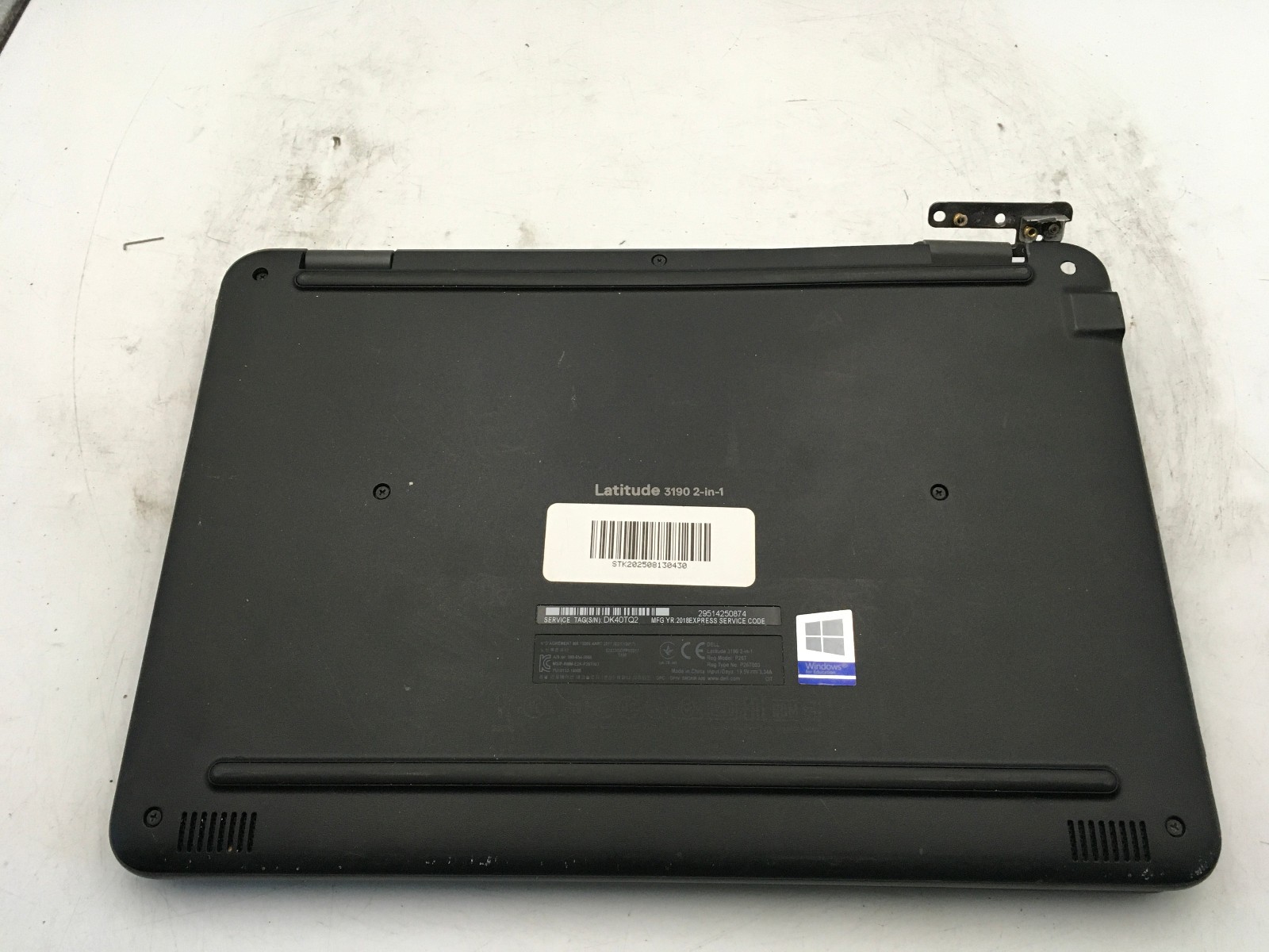 DELL LATITUDE 3190 -BOOTS TO BIOS- INTEL PENTIUM SILVER N5000 – 8GB RAM -READ-BB