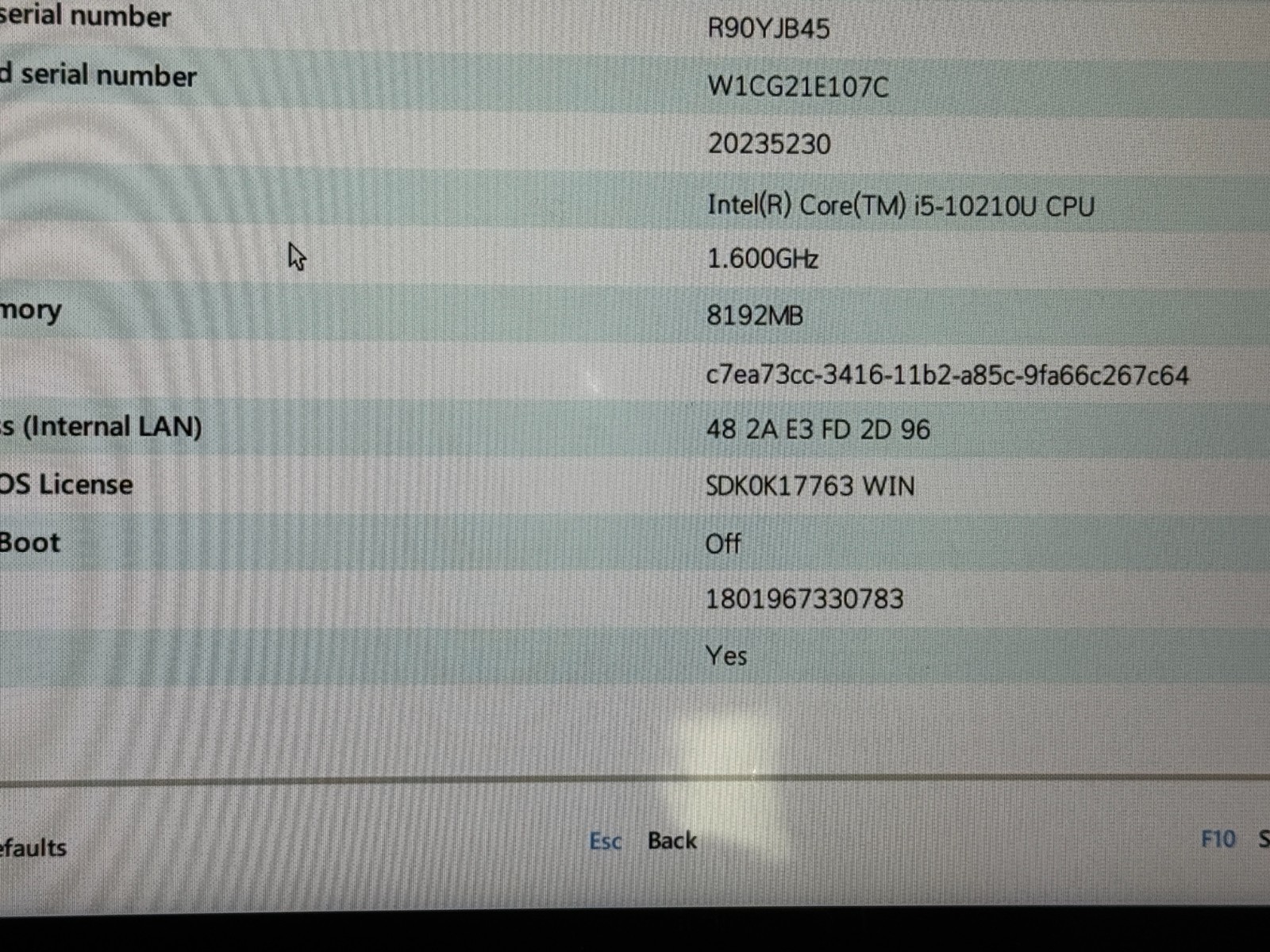 Lenovo ThinkPad L13 Yoga 2in1 13.3″ (i5-10210u – 8GB RAM – 256GB SSD – Win11H)