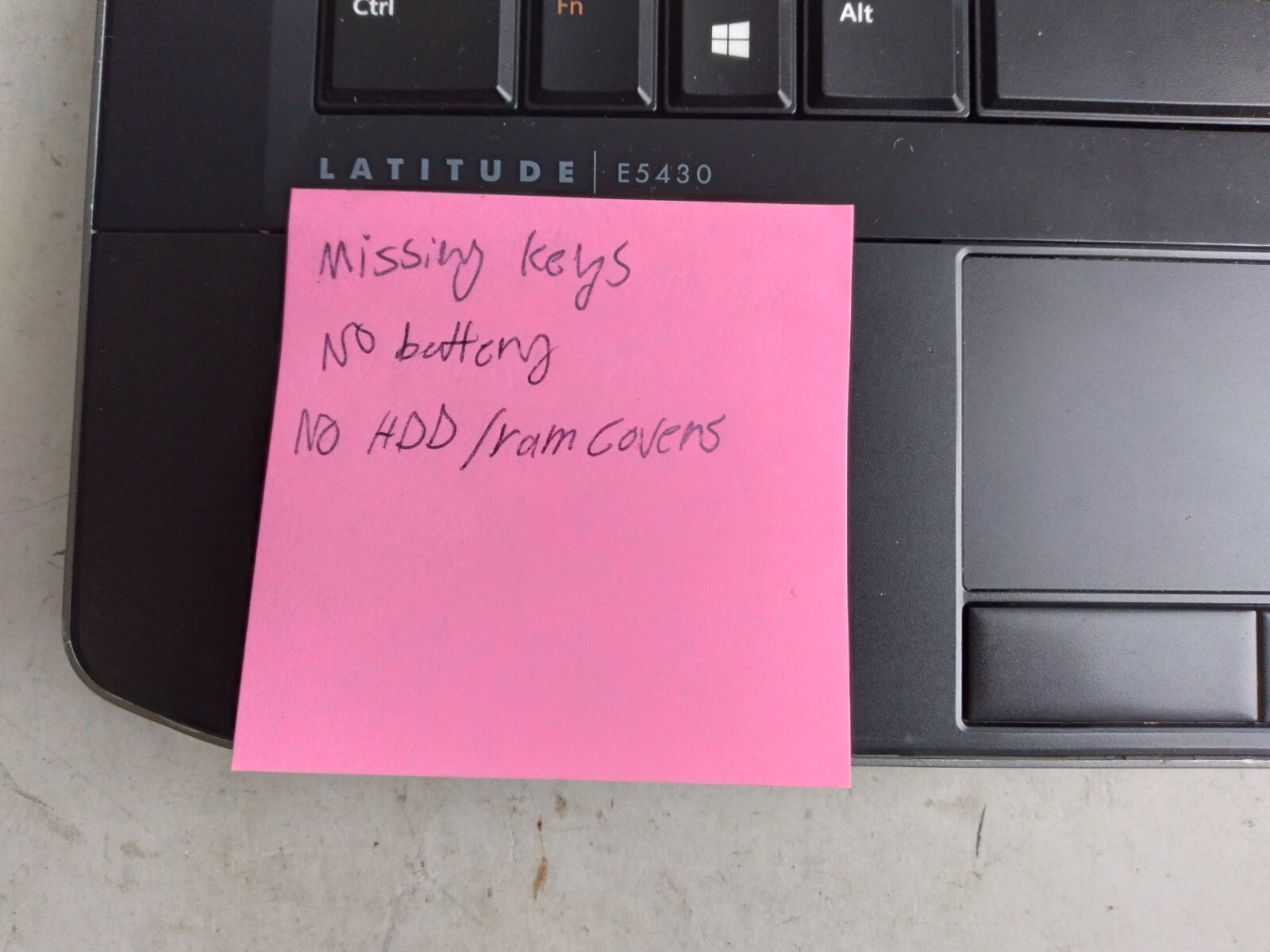 Dell Latitude E5430 w/i3-3120M, 2GB RAM, 320GB HDD, 14″ Laptop for Parts/Repair