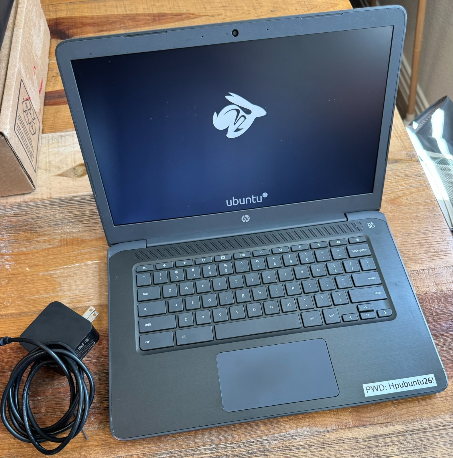 HP 14-ca000nr 14 inch (32GB, Intel Celeron N, 1.10GHz, 4GB) Linux Ubuntu Laptop