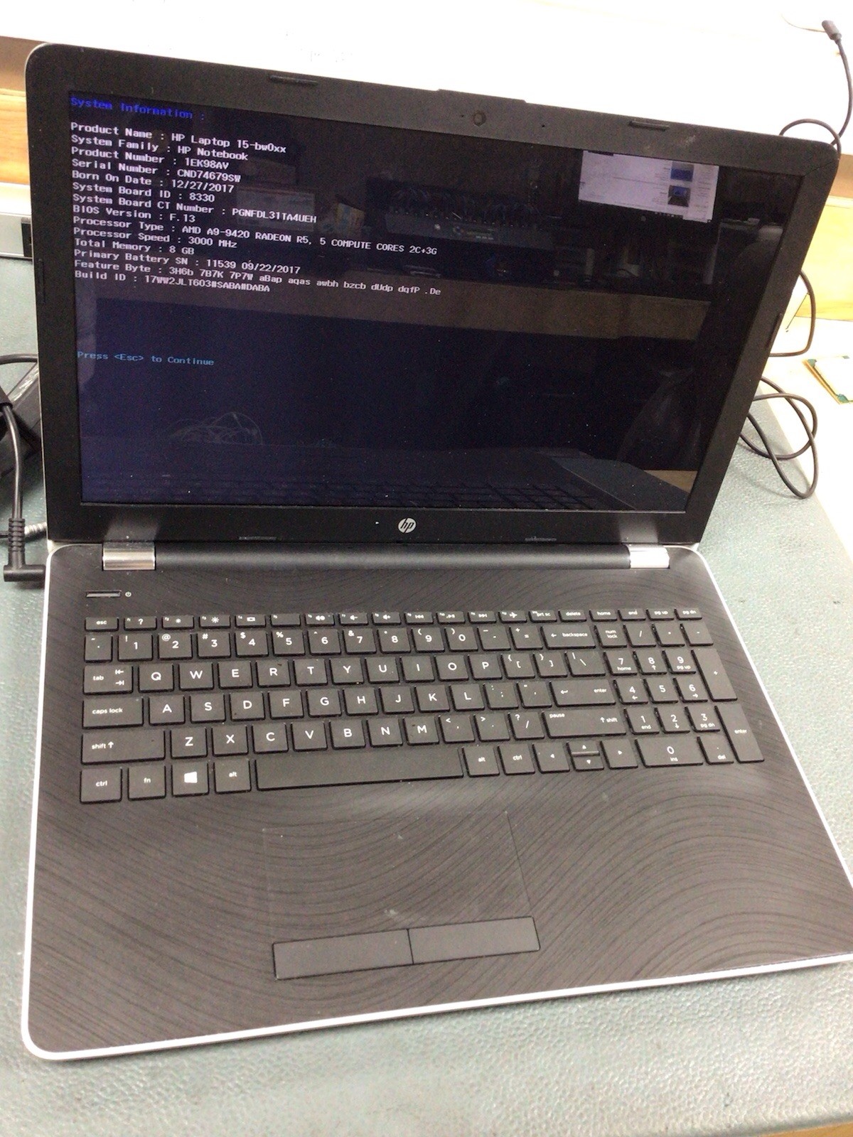 HP Notebook – 15z-bw000 Gaming Laptop AMD A9 Radeon R5 | 8GB | 1TB HDD | NO OS