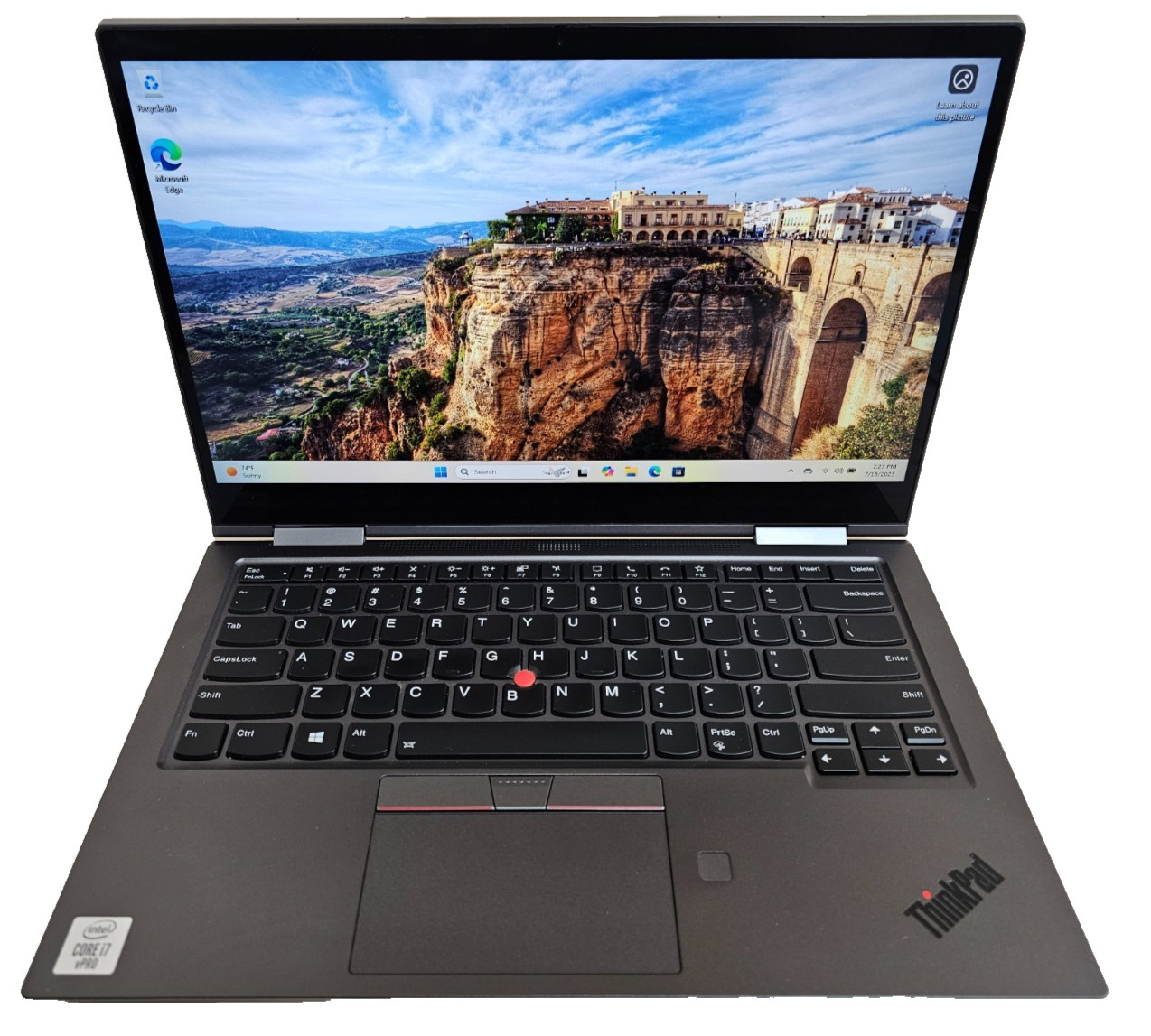 Lenovo ThinkPad X1 Yoga Gen 5 Laptop – i7-10610U 16GB 512GB -Touch-2560 x 1440