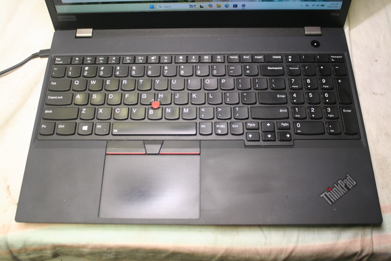 Lenovo ThinkPad P53S i7-8565U, 1.80GHz, 16GB, 512GB SSD Touch Screen, Win 11P