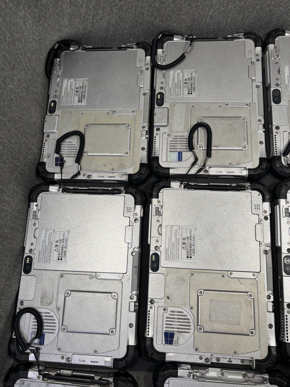 Lot of 12 Panasonic TOUGHPAD FZG1-4 i5-6300U 2.40GHz 8GB RAM 256GB SSD J12098
